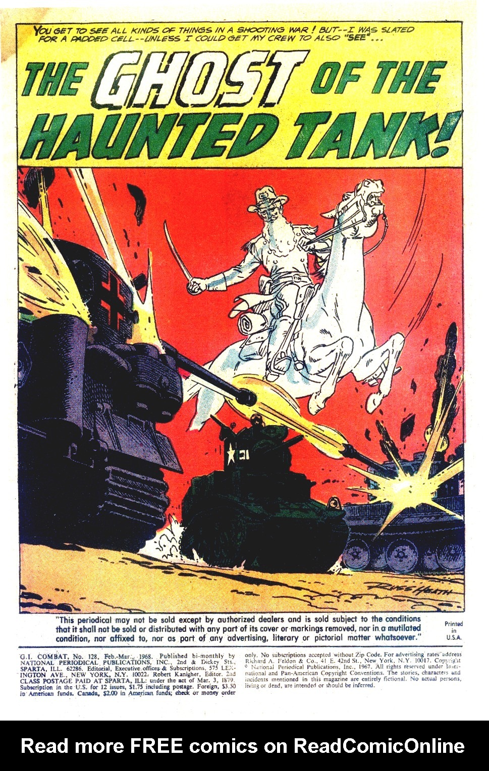 Read online G.I. Combat (1952) comic -  Issue #128 - 3