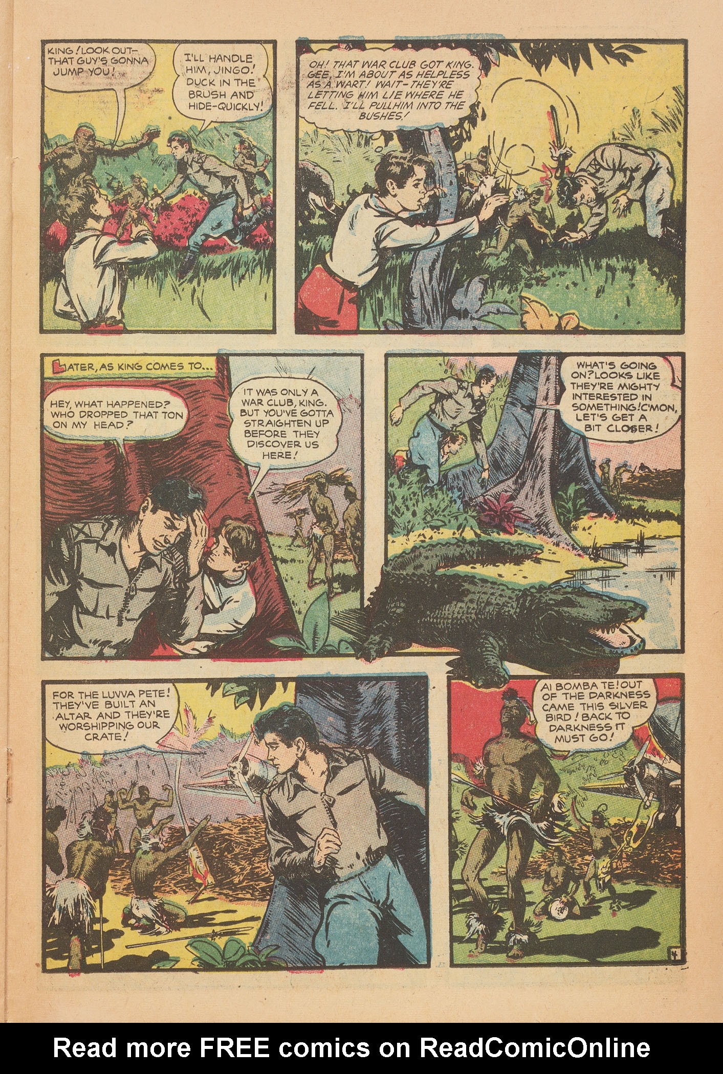 Read online Wambi Jungle Boy comic -  Issue #18 - 23