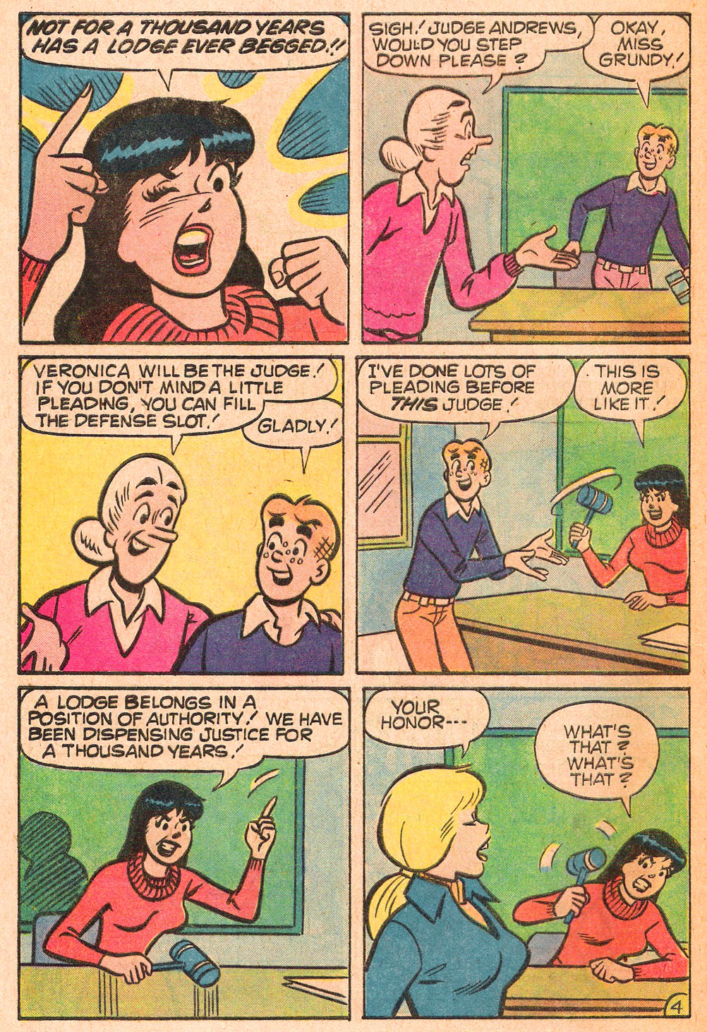 Read online Archie's Girls Betty and Veronica comic -  Issue #271 - 32