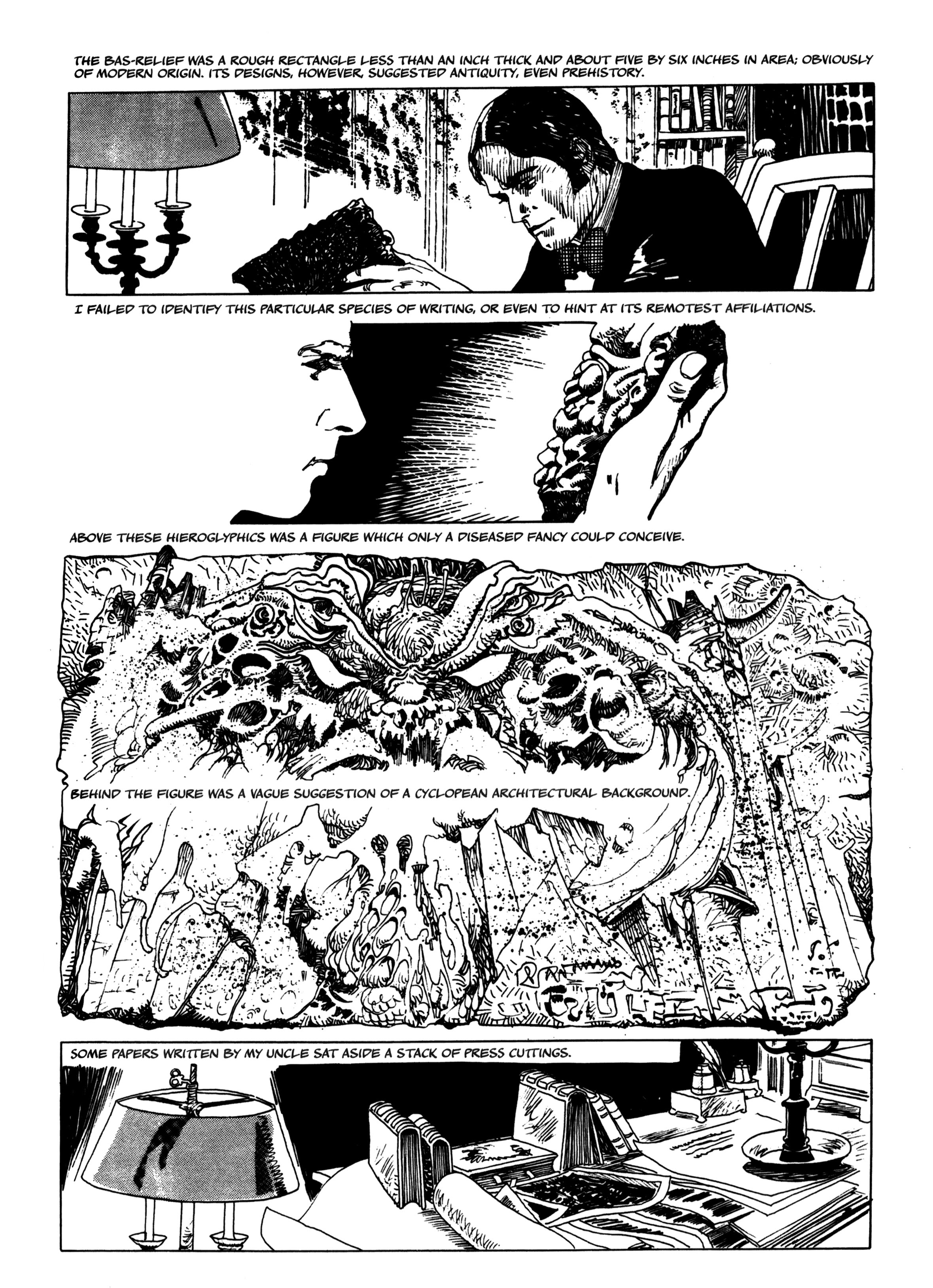 Read online Lovecraft: The Myth of Cthulhu comic -  Issue # TPB - 49