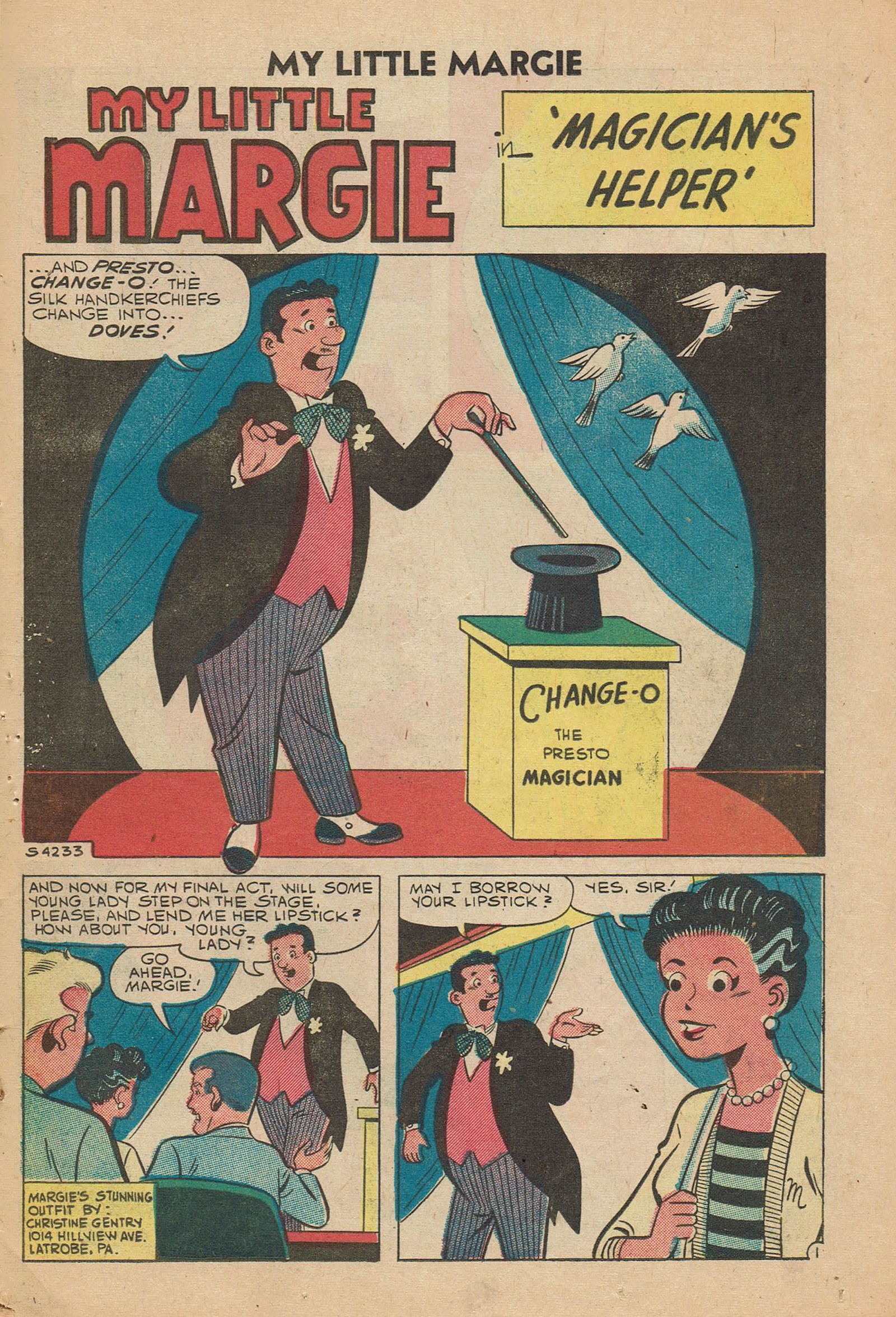 Read online My Little Margie (1954) comic -  Issue #25 - 22