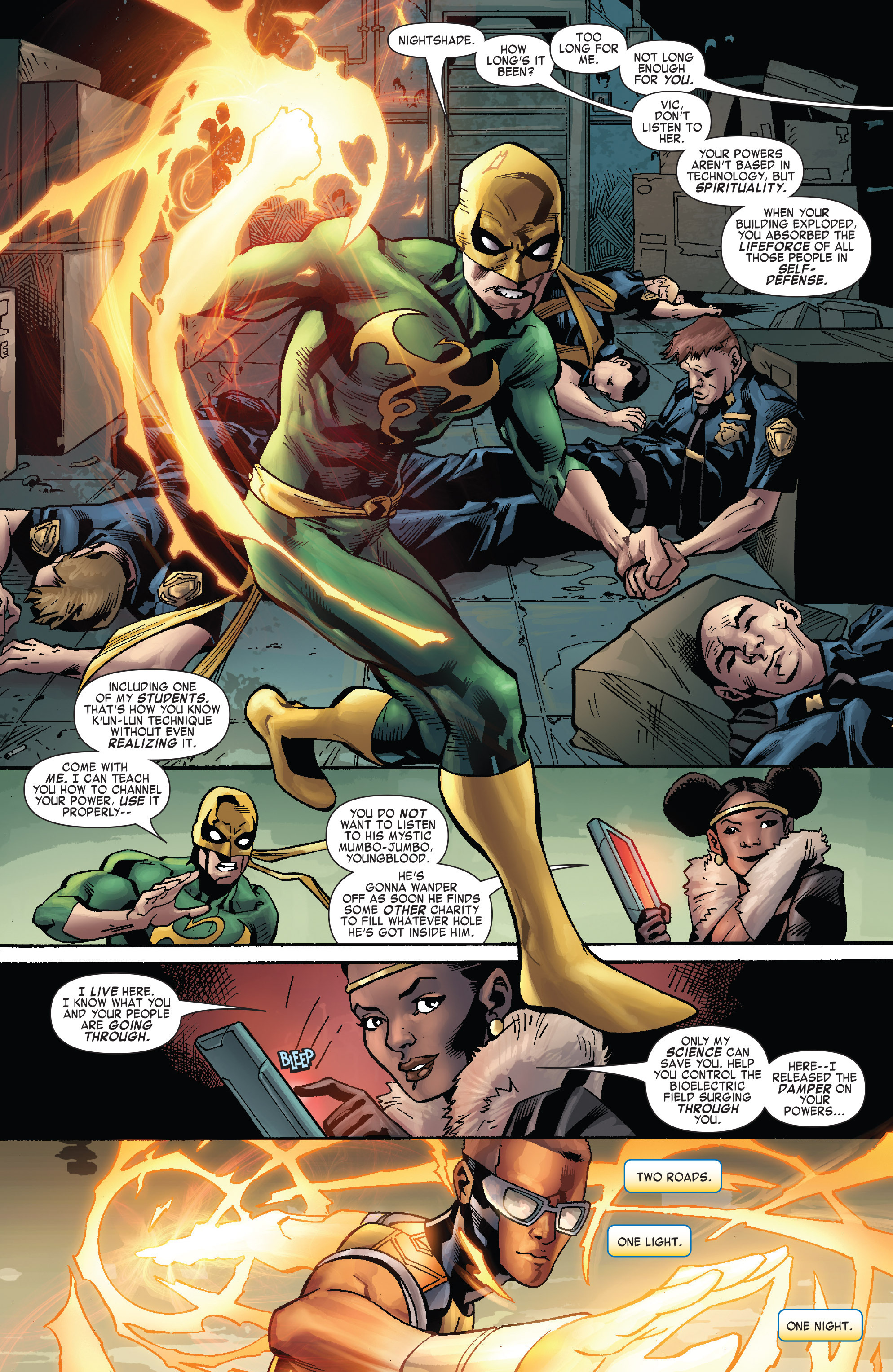 Read online Shadowland: Power Man comic -  Issue #3 - 23