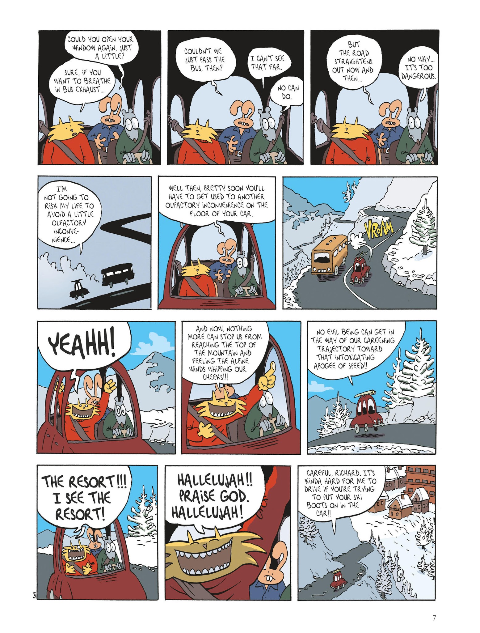Read online The Spiffy Adventures of McConey comic -  Issue #0 - 7