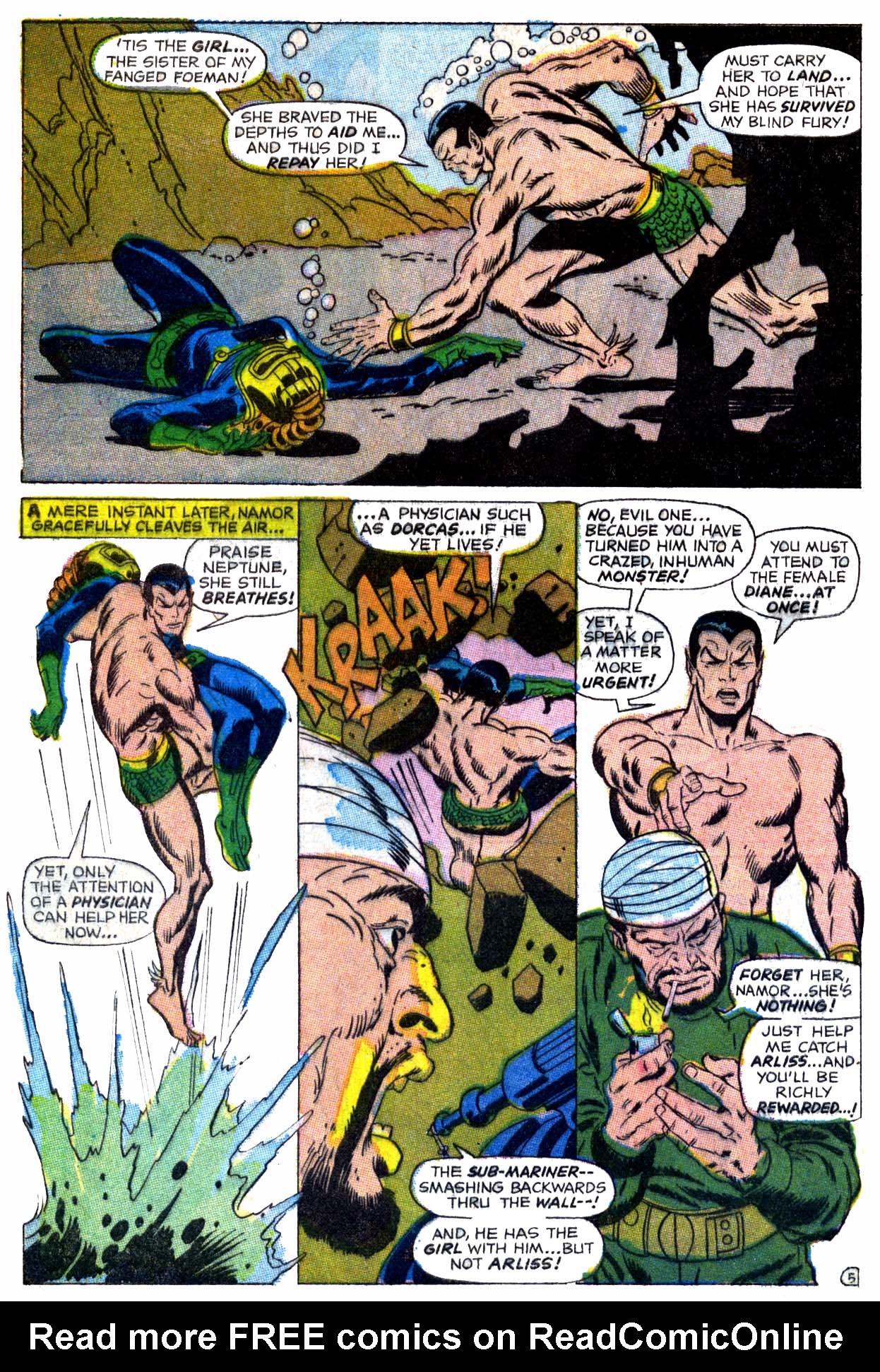 Read online The Sub-Mariner comic -  Issue #6 - 6
