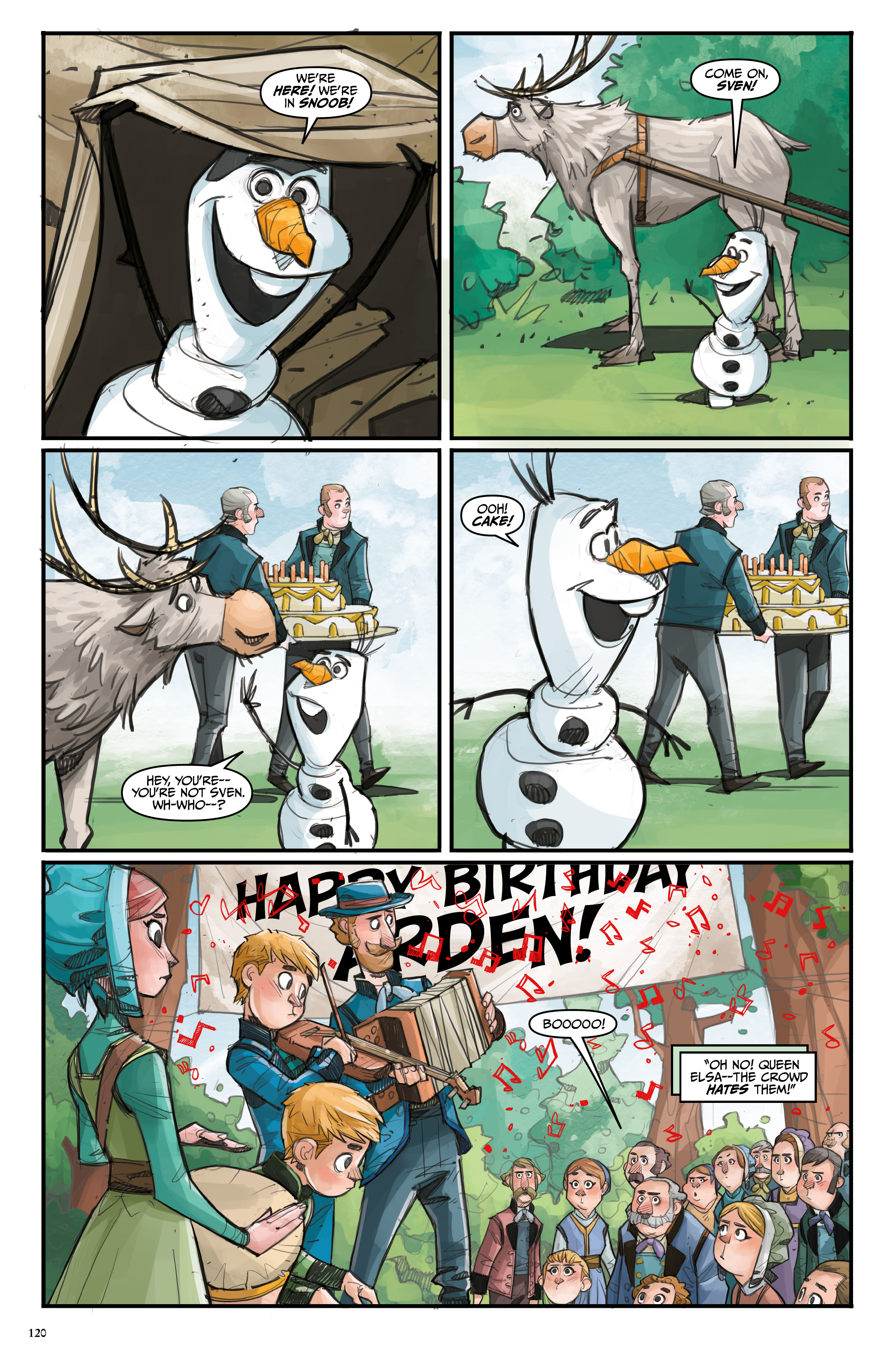 Read online Disney Frozen Library Edition comic -  Issue # TPB (Part 2) - 22