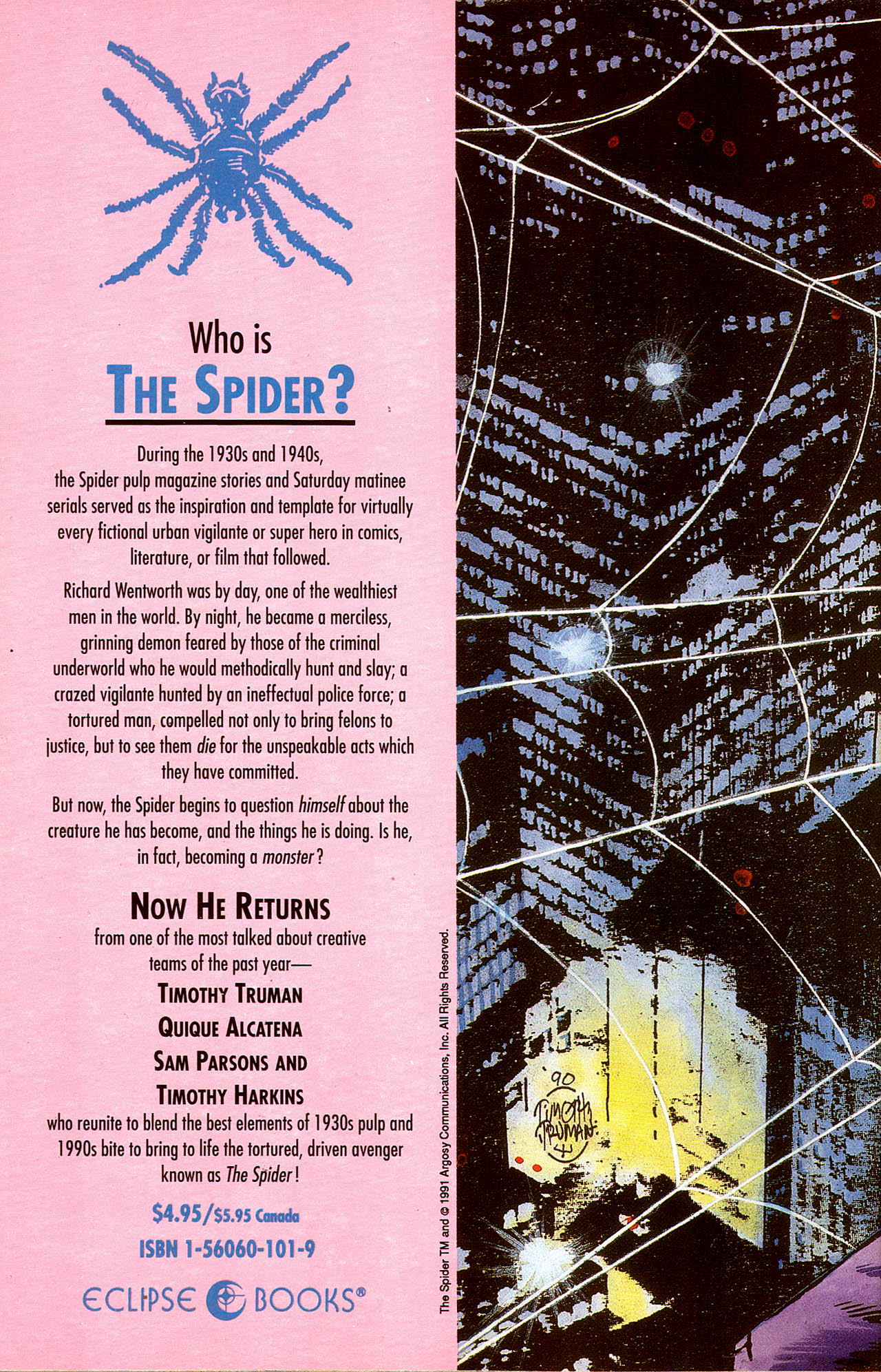 Read online The Spider (1991) comic -  Issue #3 - 52