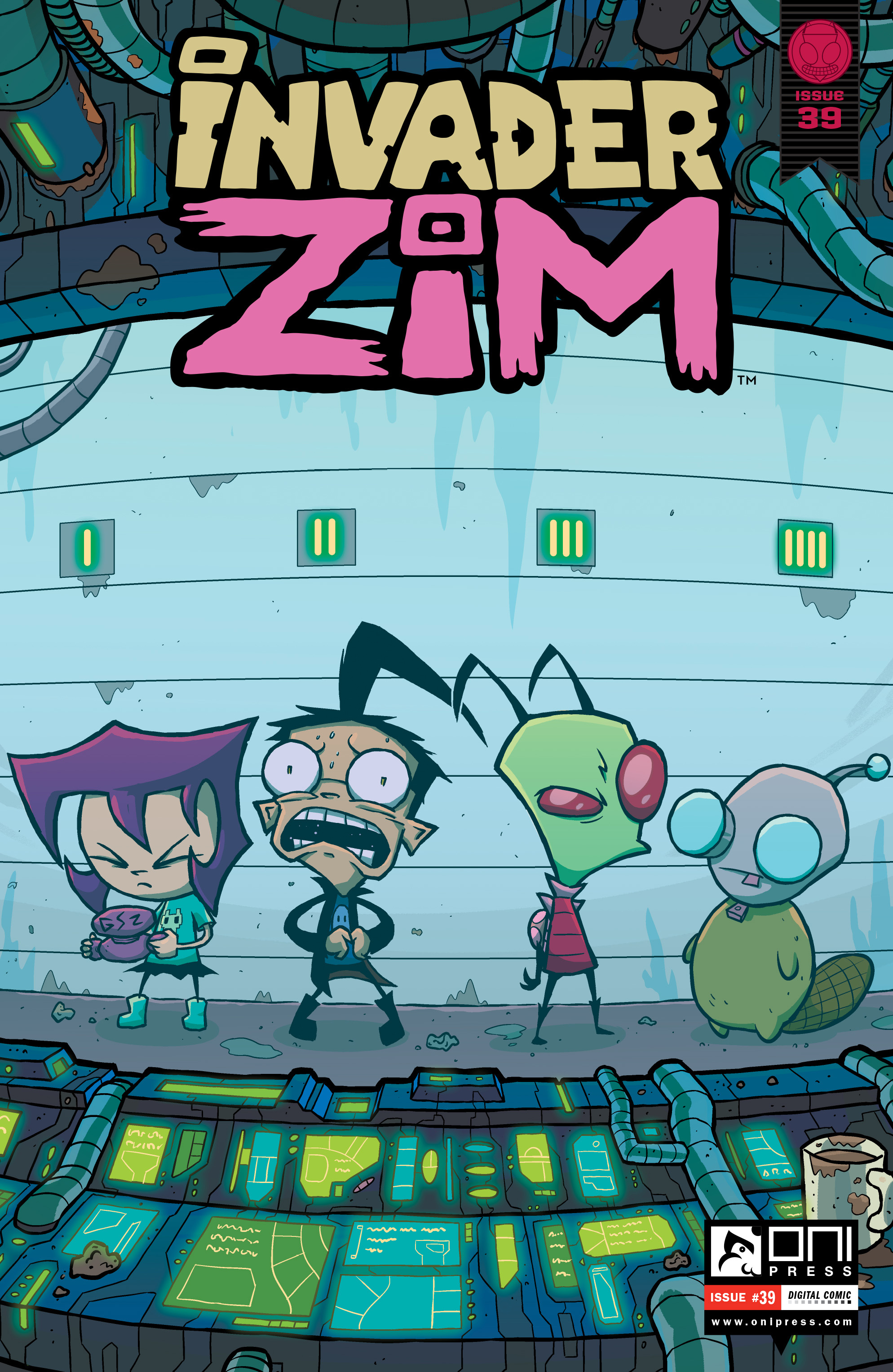 Read online Invader Zim comic -  Issue #39 - 1