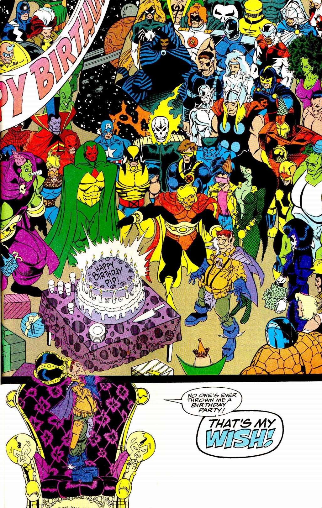 Read online Warlock and the Infinity Watch comic -  Issue #20 - 19