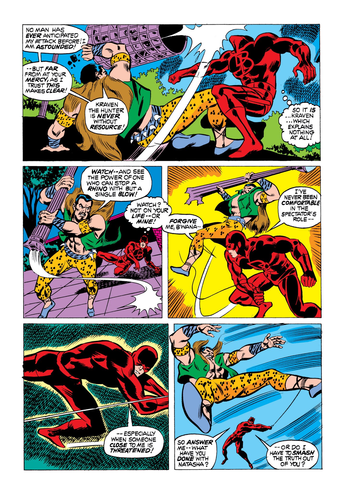 Read online Marvel Masterworks: Daredevil comic -  Issue # TPB 10 (Part 2) - 84