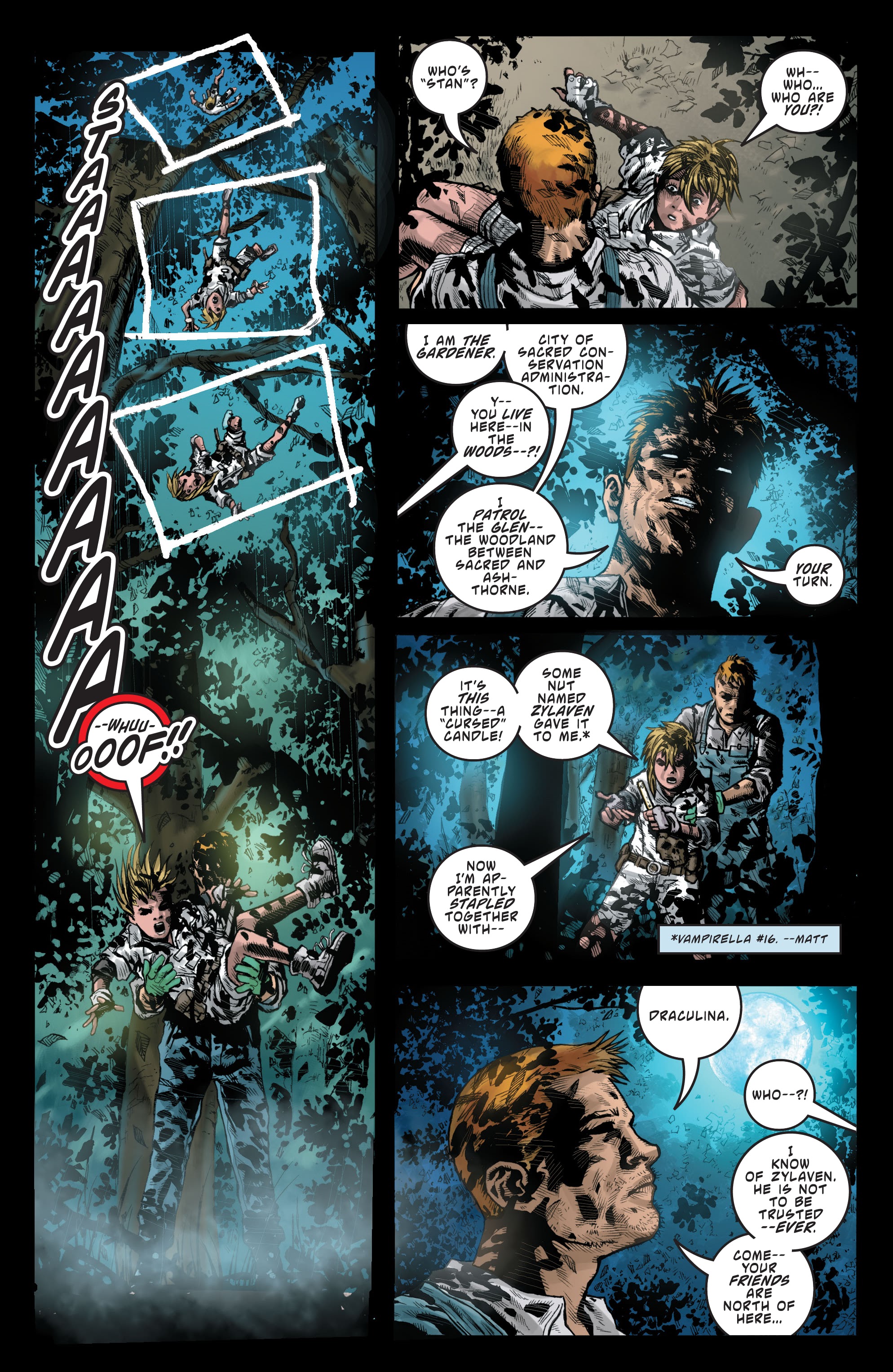 Read online Sacred Six comic -  Issue #11 - 18