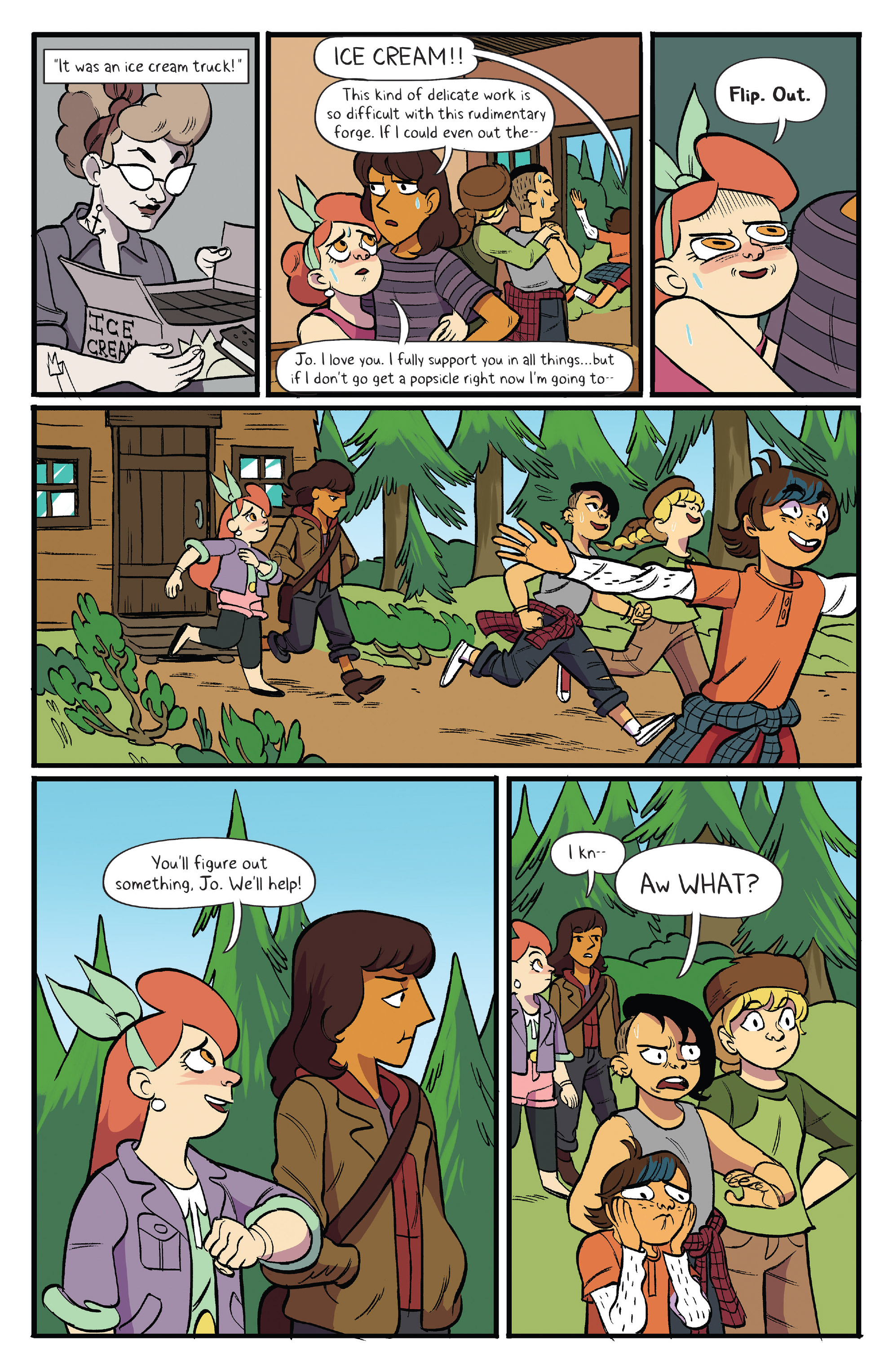 Read online Lumberjanes comic Issue 34