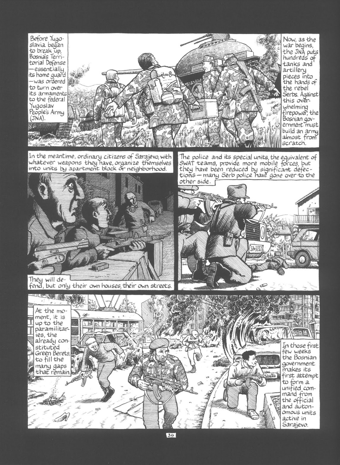 Read online The Fixer: A Story from Sarajevo comic -  Issue # TPB - 40