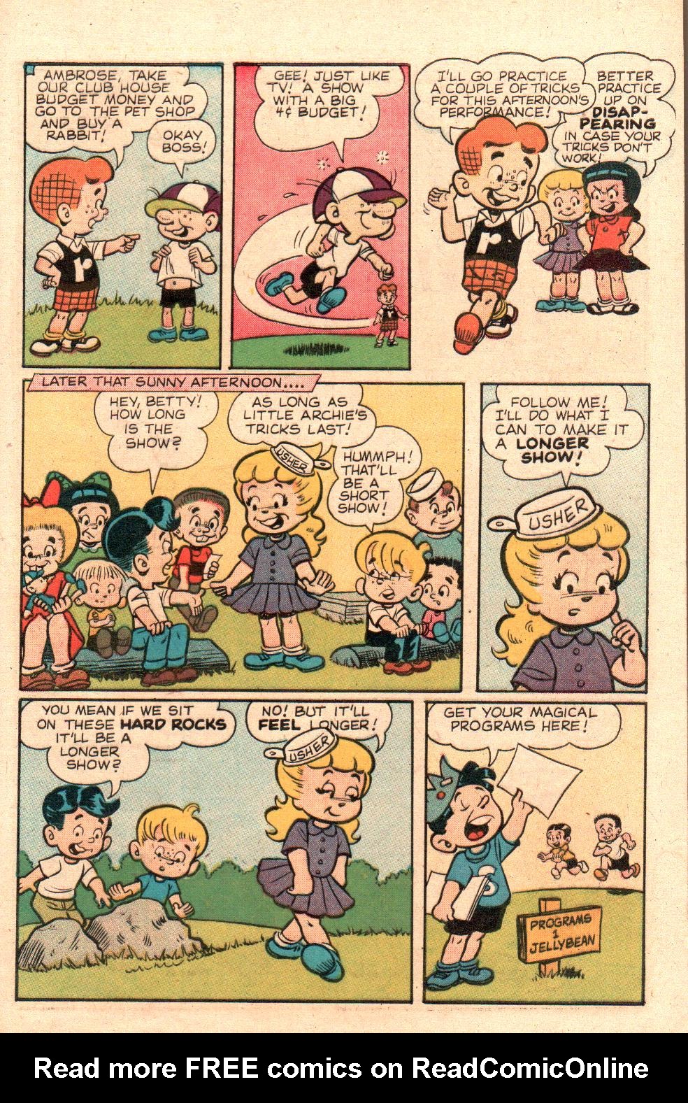 Read online Little Archie (1956) comic -  Issue #7 - 13