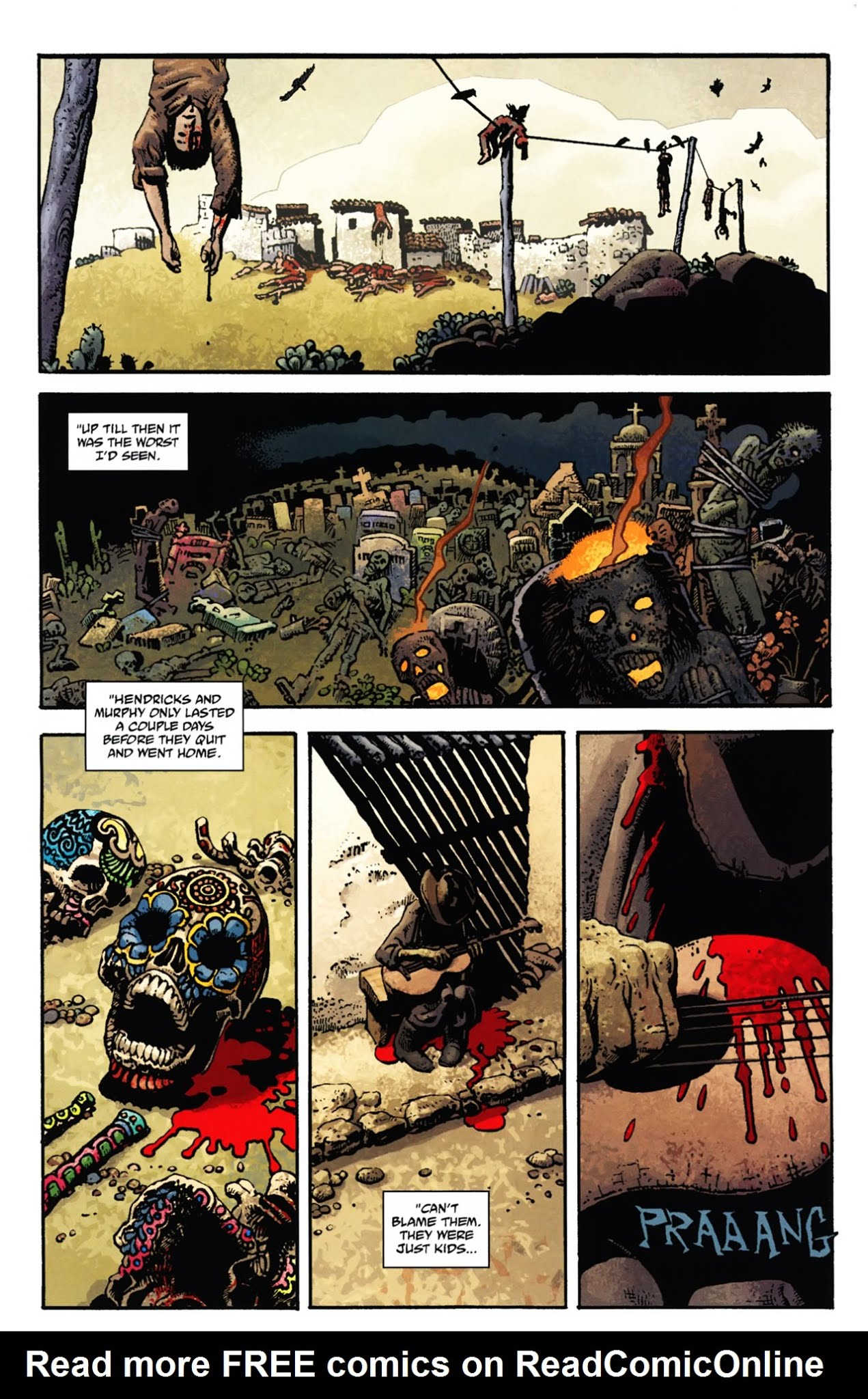 Read online Hellboy In Mexico (2010) comic -  Issue # Full - 9