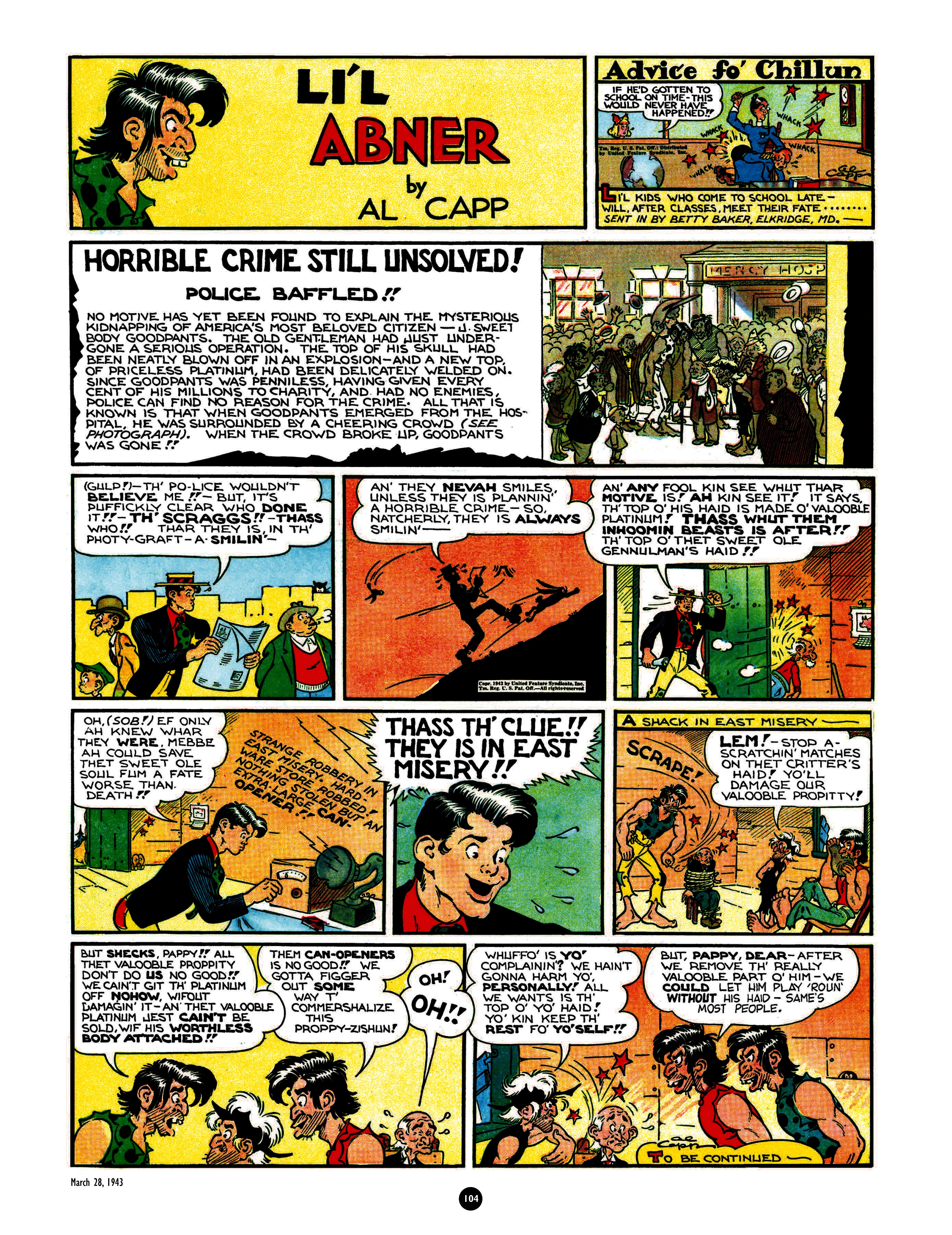 Read online Al Capp's Li'l Abner Complete Daily & Color Sunday Comics comic -  Issue # TPB 5 (Part 2) - 6