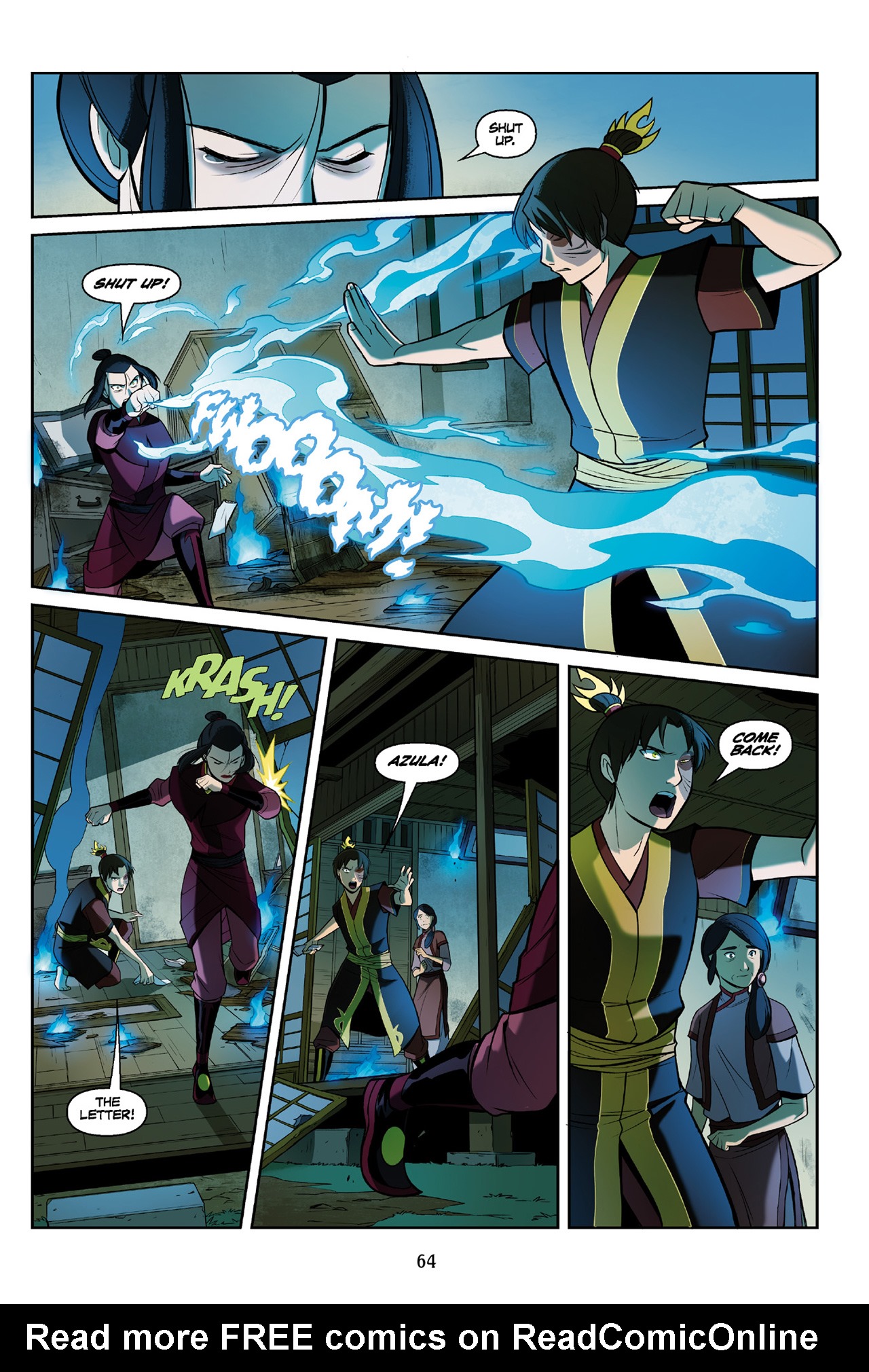 Read online Nickelodeon Avatar: The Last Airbender - The Search comic -  Issue # Part 3 - 65