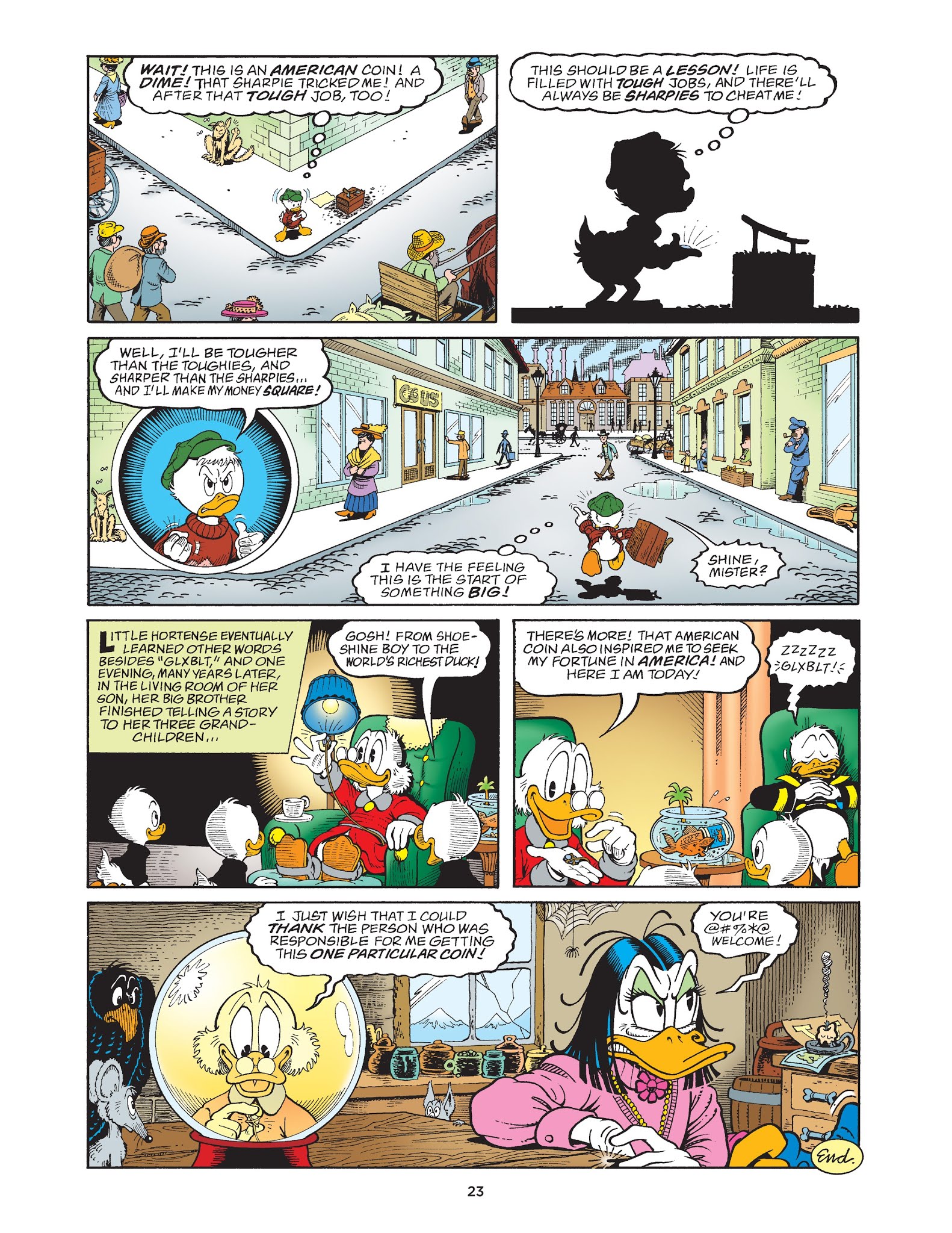 Read online Walt Disney Uncle Scrooge and Donald Duck: The Don Rosa Library comic -  Issue # TPB 4 (Part 1) - 24