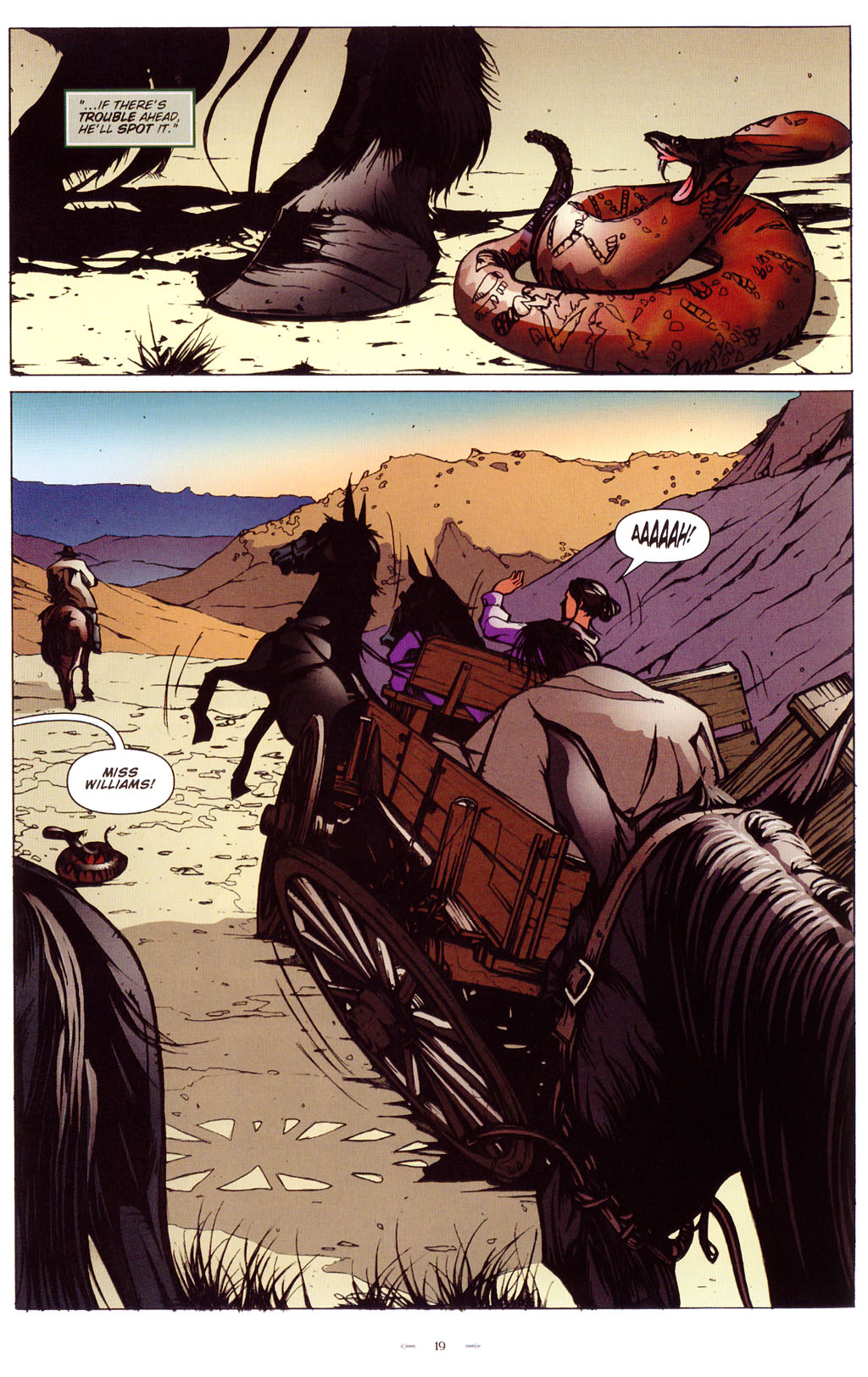 Read online Desperadoes: Banners of Gold comic -  Issue #1 - 21