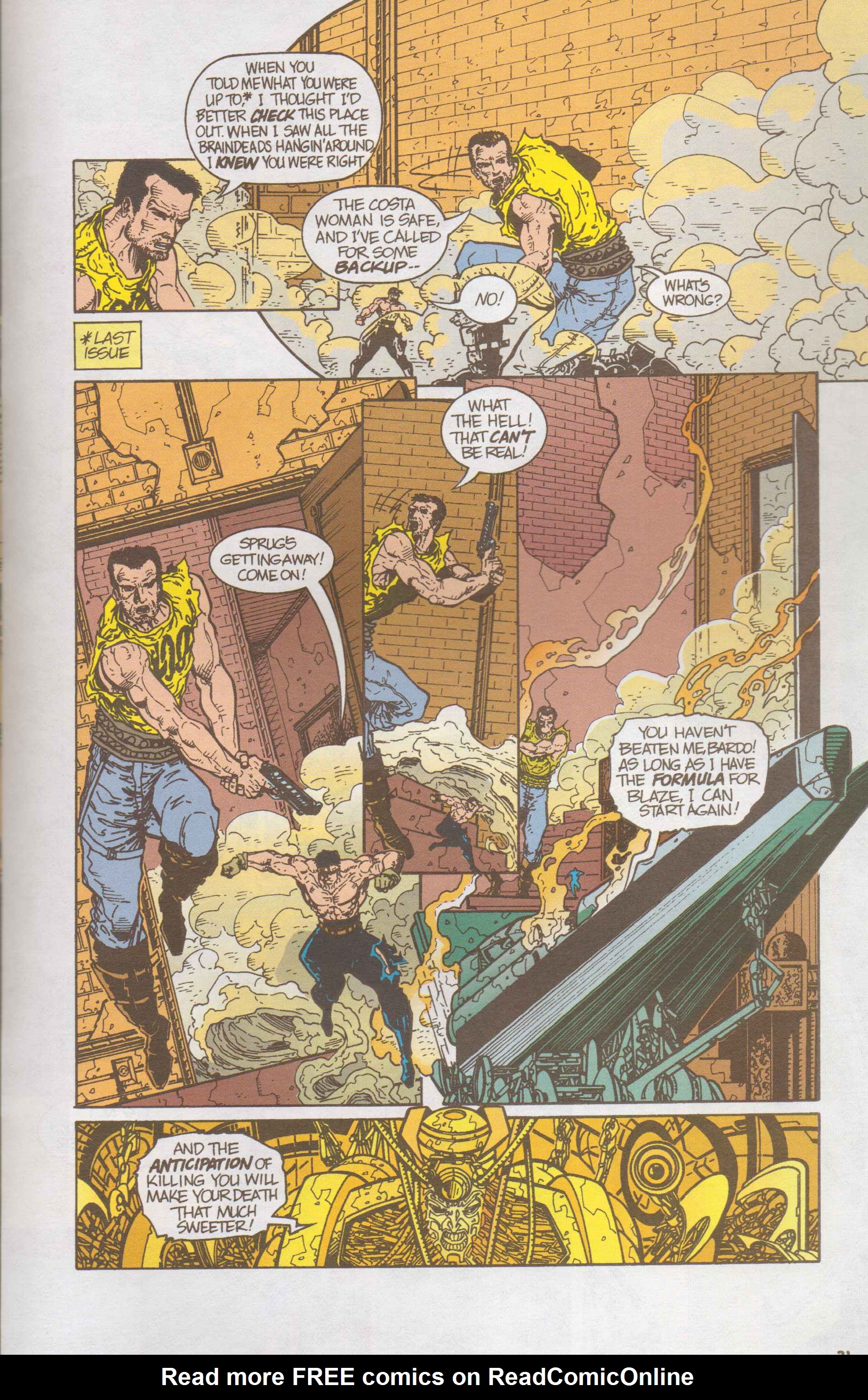 Read online Dollman comic -  Issue #4 - 21