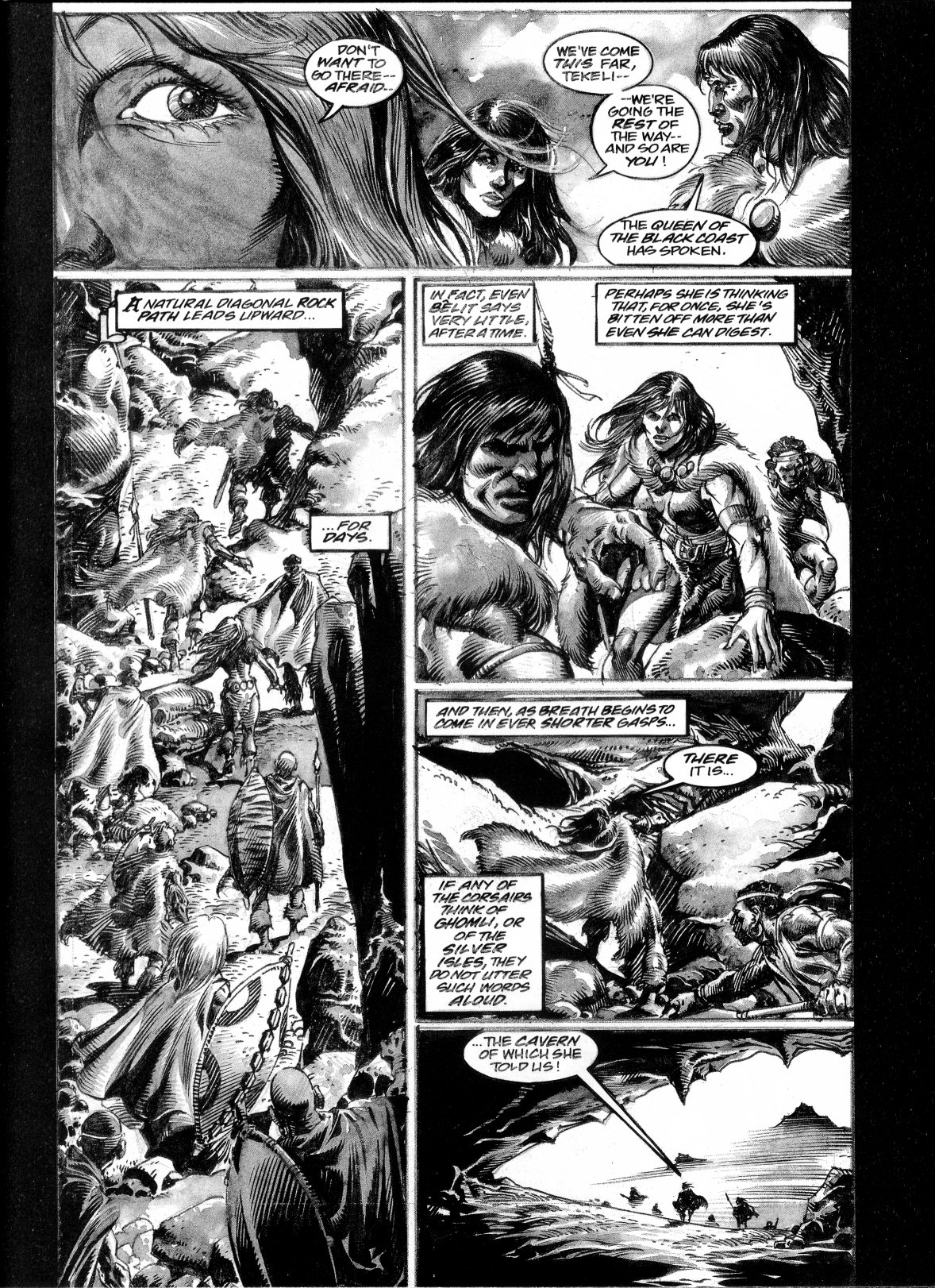 Read online Conan the Savage comic -  Issue #3 - 44