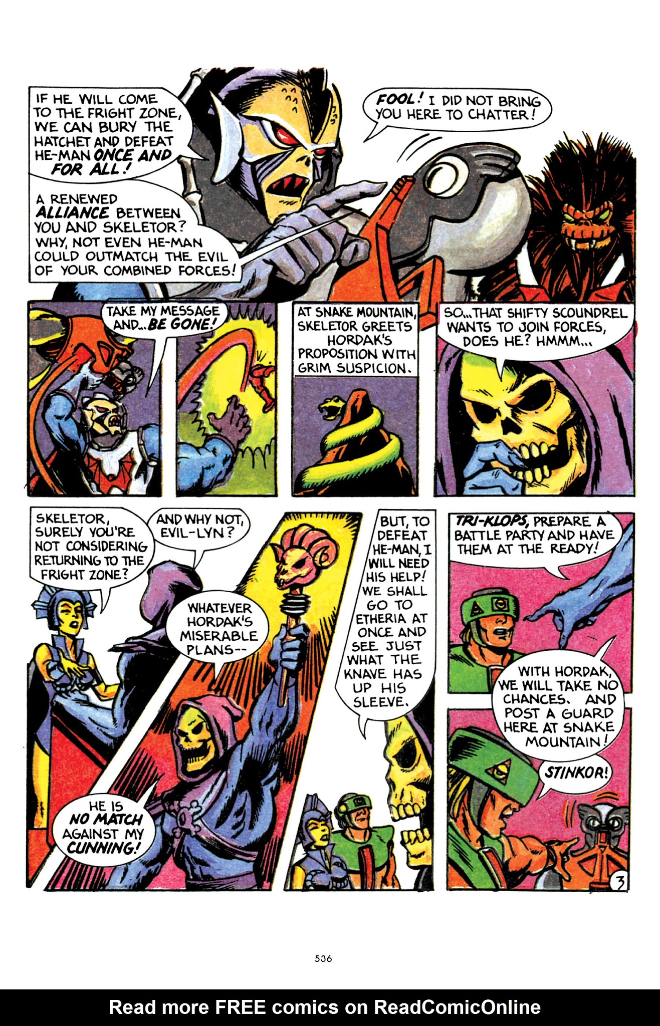 Read online He-Man and the Masters of the Universe Minicomic Collection comic -  Issue # TPB 1 - 520