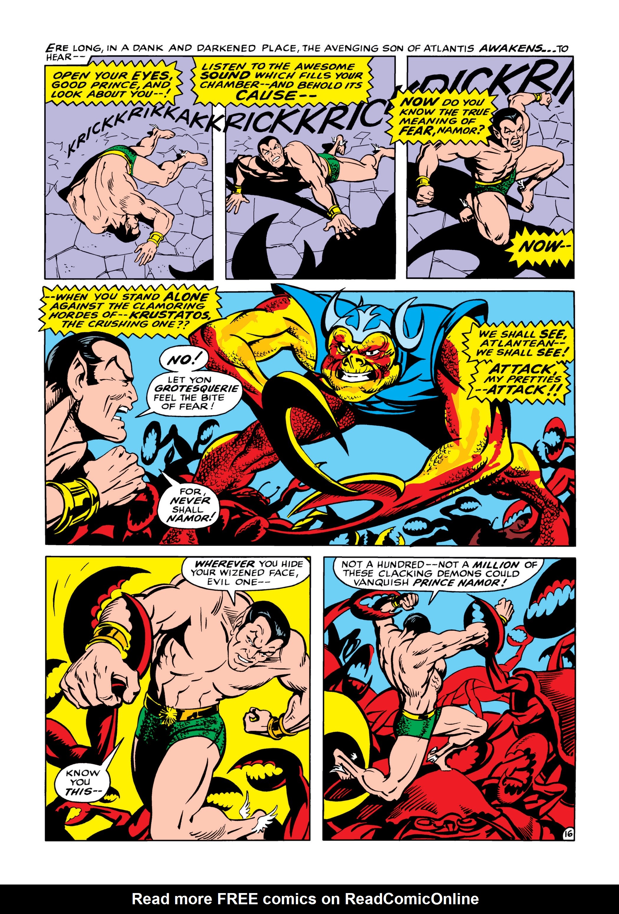 Read online Marvel Masterworks: The Sub-Mariner comic -  Issue # TPB 3 (Part 3) - 35