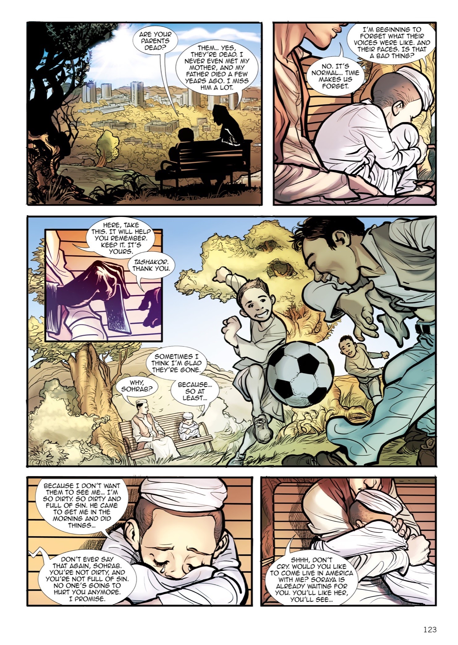 Read online The Kite Runner comic -  Issue # TPB - 124