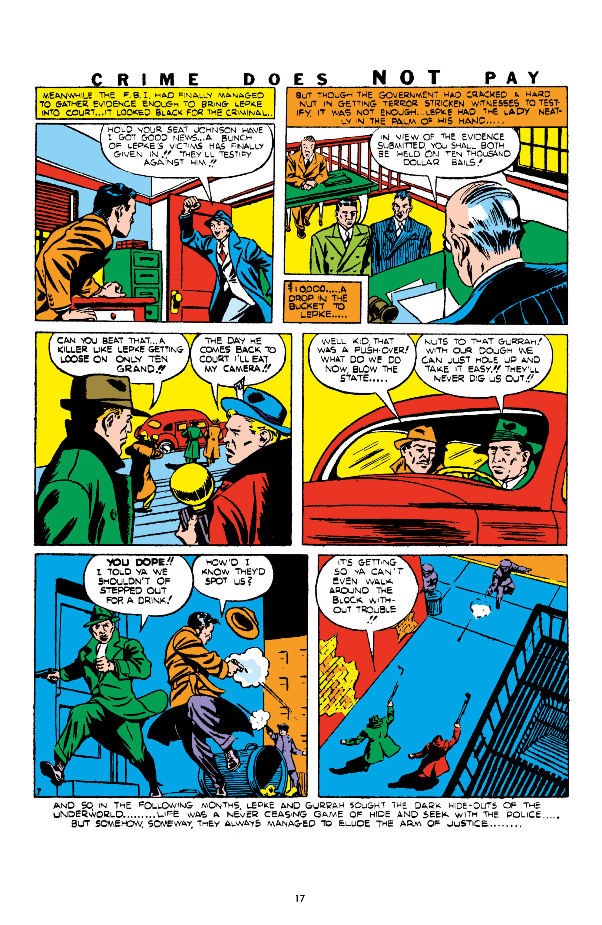 Read online Crime Does Not Pay Archives comic -  Issue # TPB 1 (Part 1) - 20