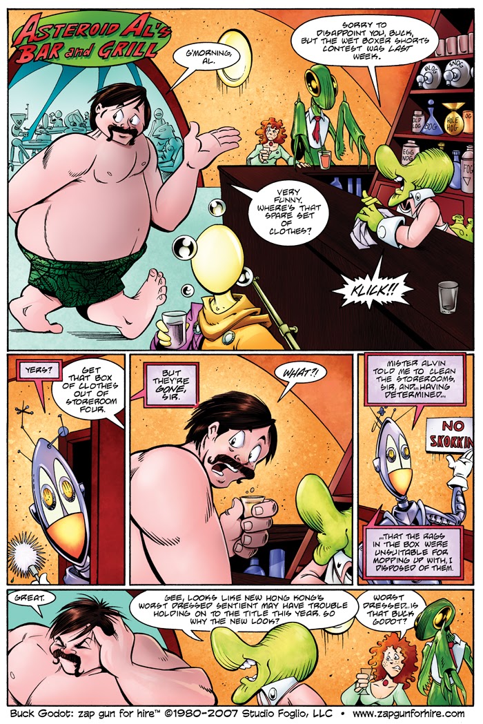 Read online Buck Godot - Zap Gun For Hire comic -  Issue #1 - 10