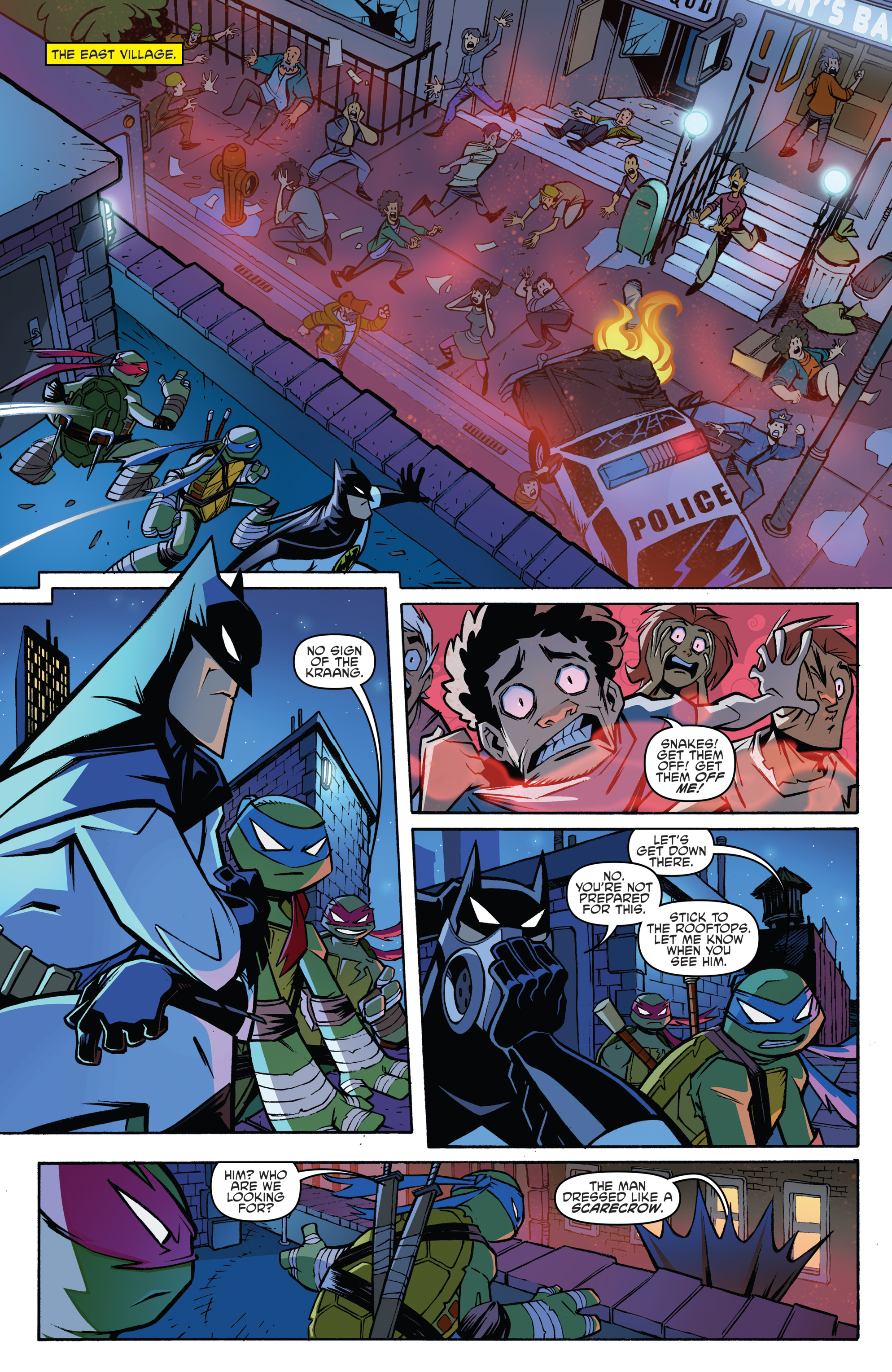 Read online Batman/Teenage Mutant Ninja Turtles Adventure comic -  Issue #3 - 21