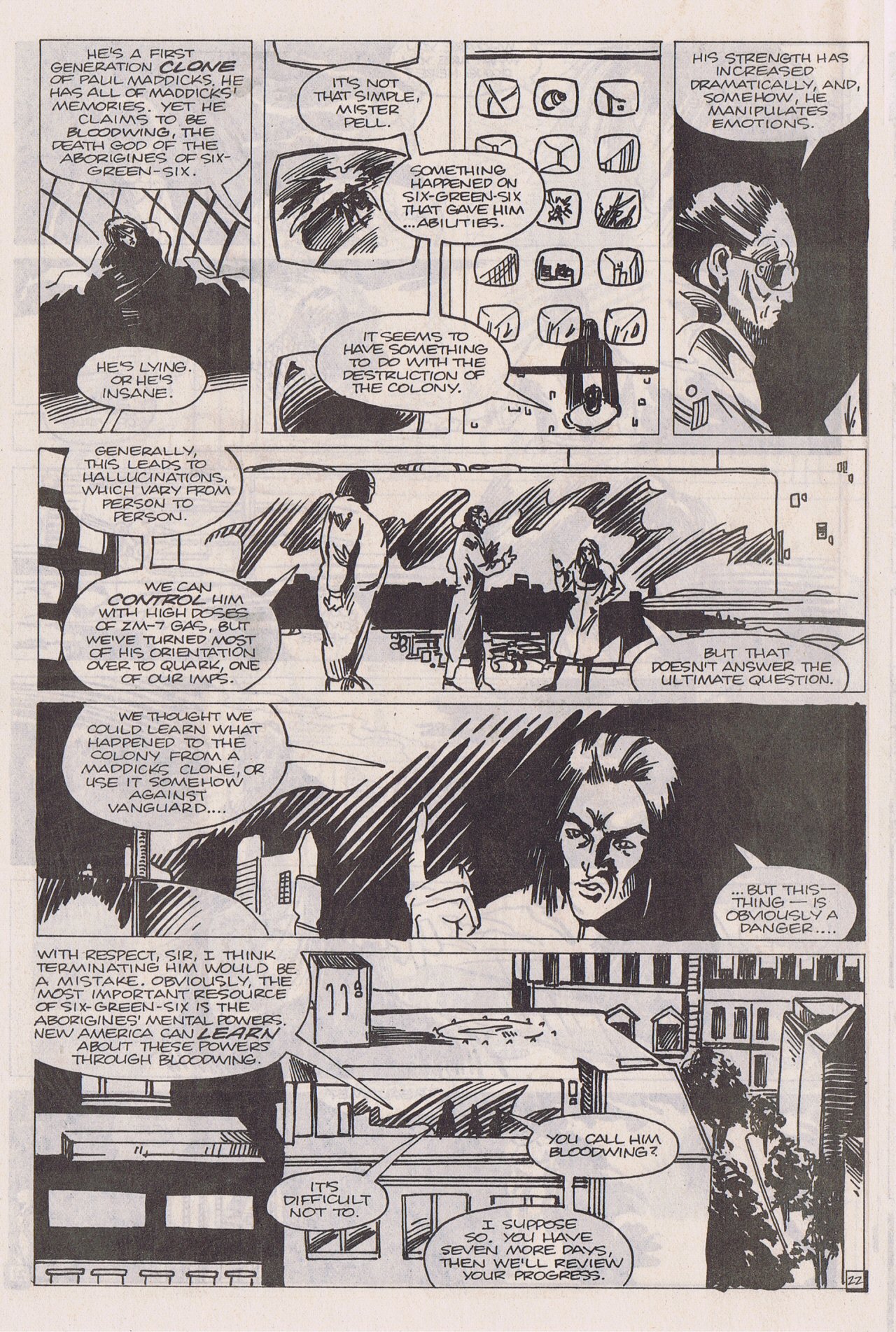 Read online Blood Wing comic -  Issue #4 - 24