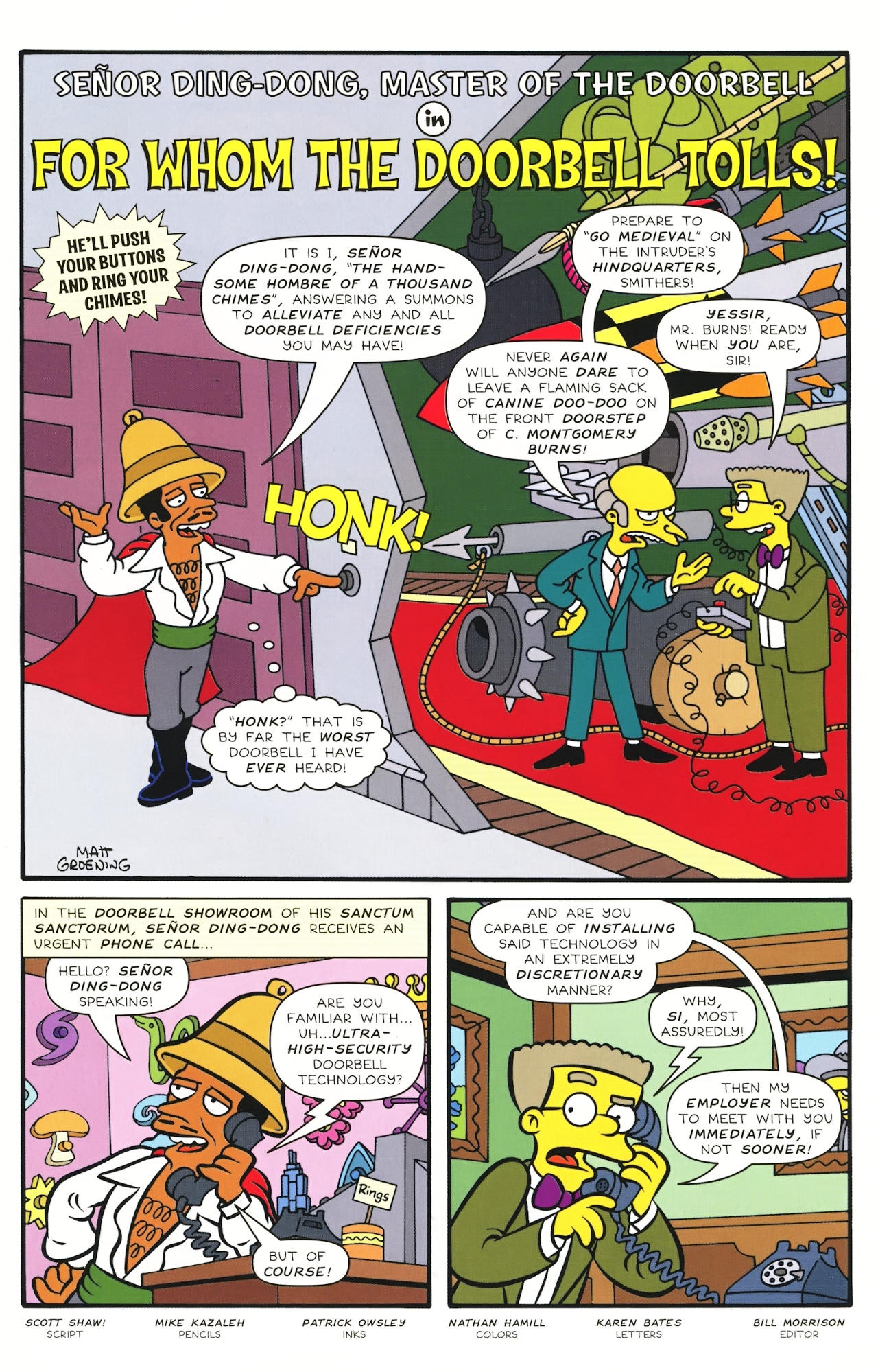 Read online Bongo Comics Presents Simpsons Super Spectacular comic -  Issue #8 - 15