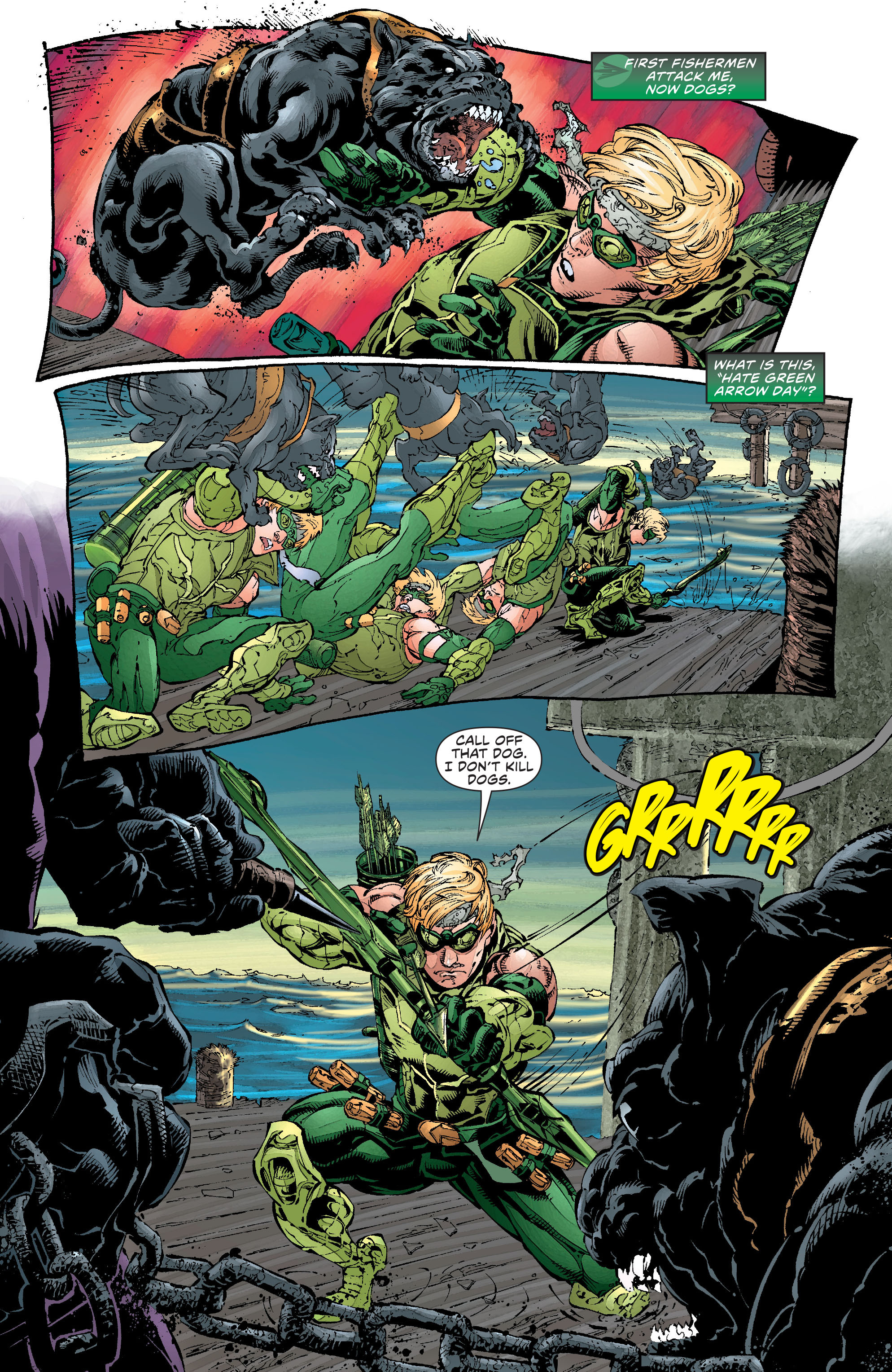 Read online Green Arrow (2011) comic -  Issue #15 - 5