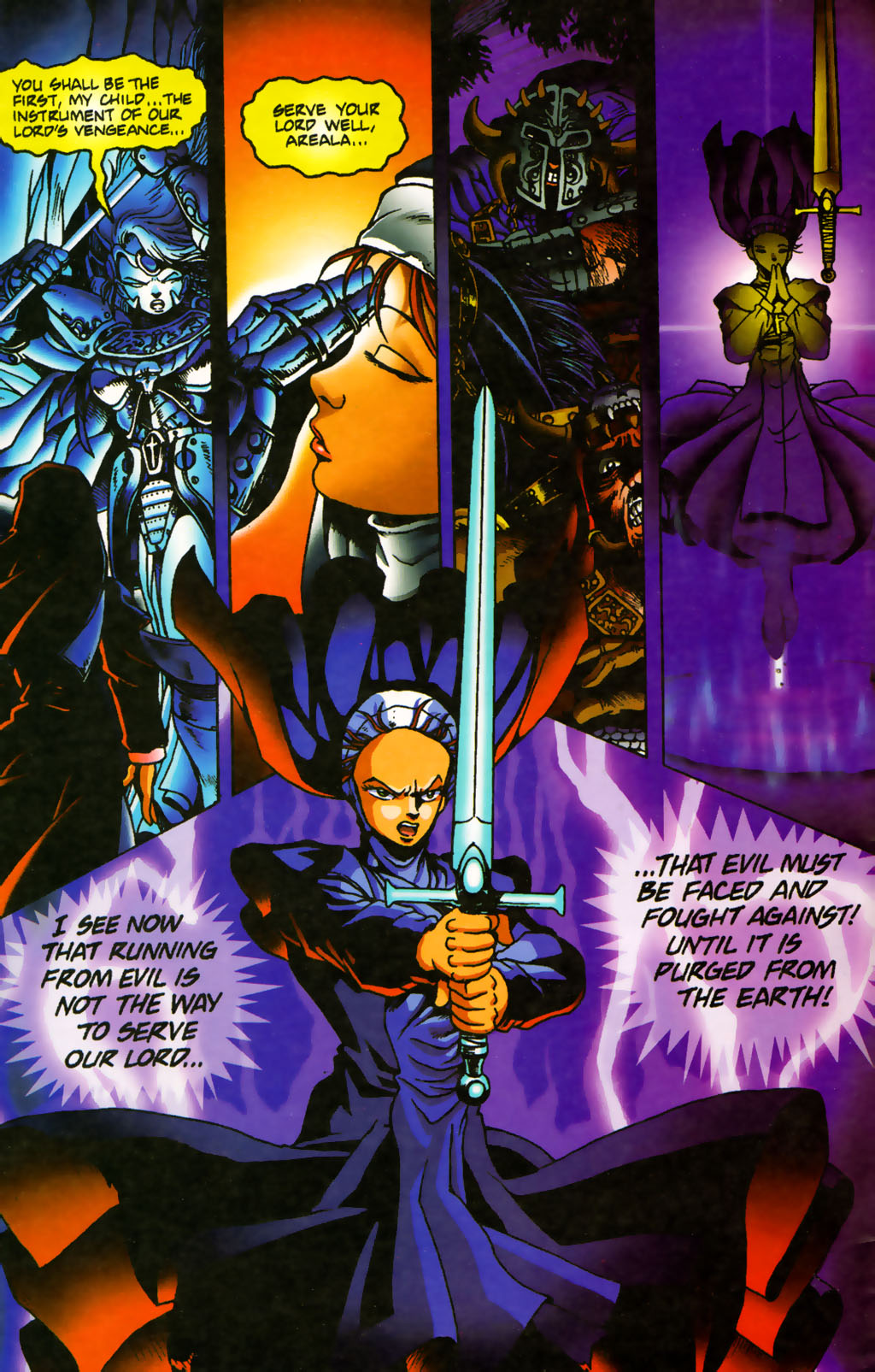 Read online Warrior Nun Areala (1994) comic -  Issue #1 - 7