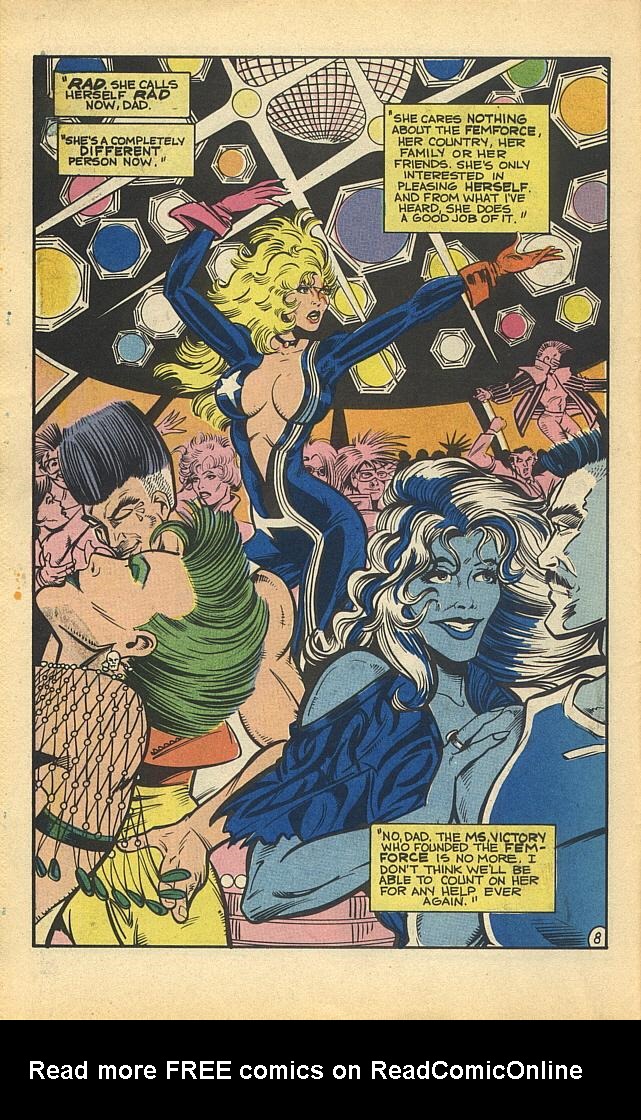 Read online Femforce comic -  Issue #12 - 10