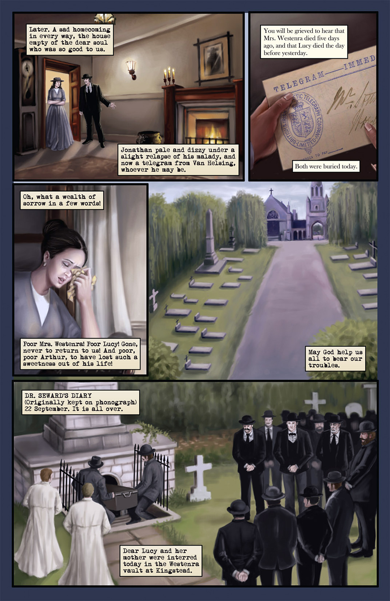Read online The Complete Dracula comic -  Issue #3 - 10