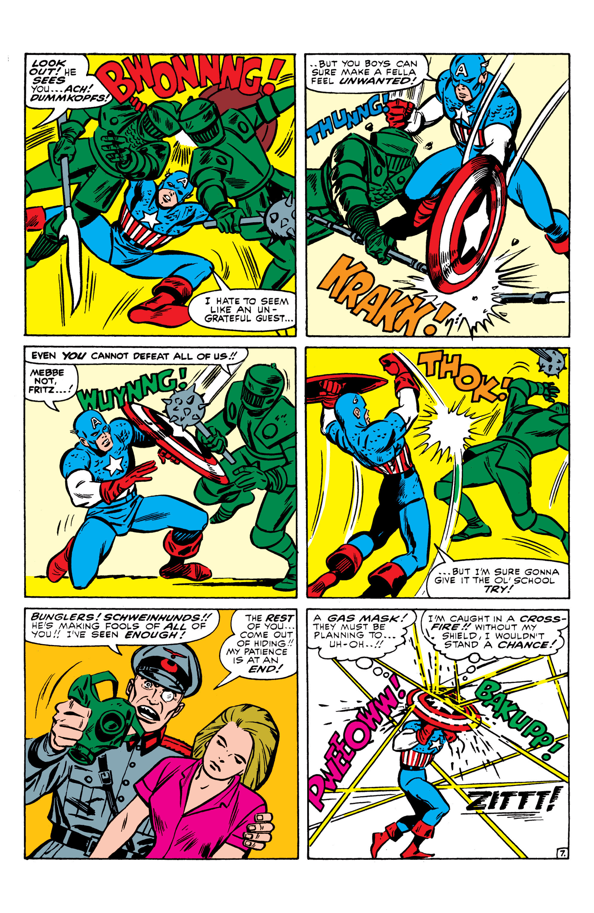 Read online Marvel Masterworks: Captain America comic -  Issue # TPB 1 (Part 2) - 34