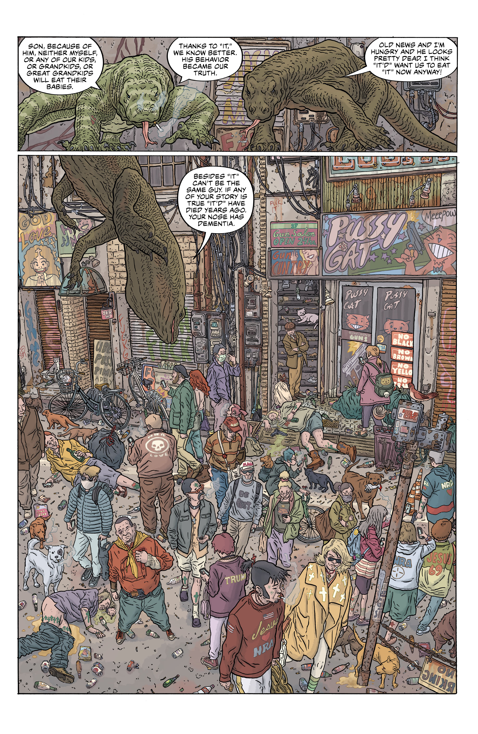 Read online Shaolin Cowboy: Cruel to Be Kin comic -  Issue #4 - 15