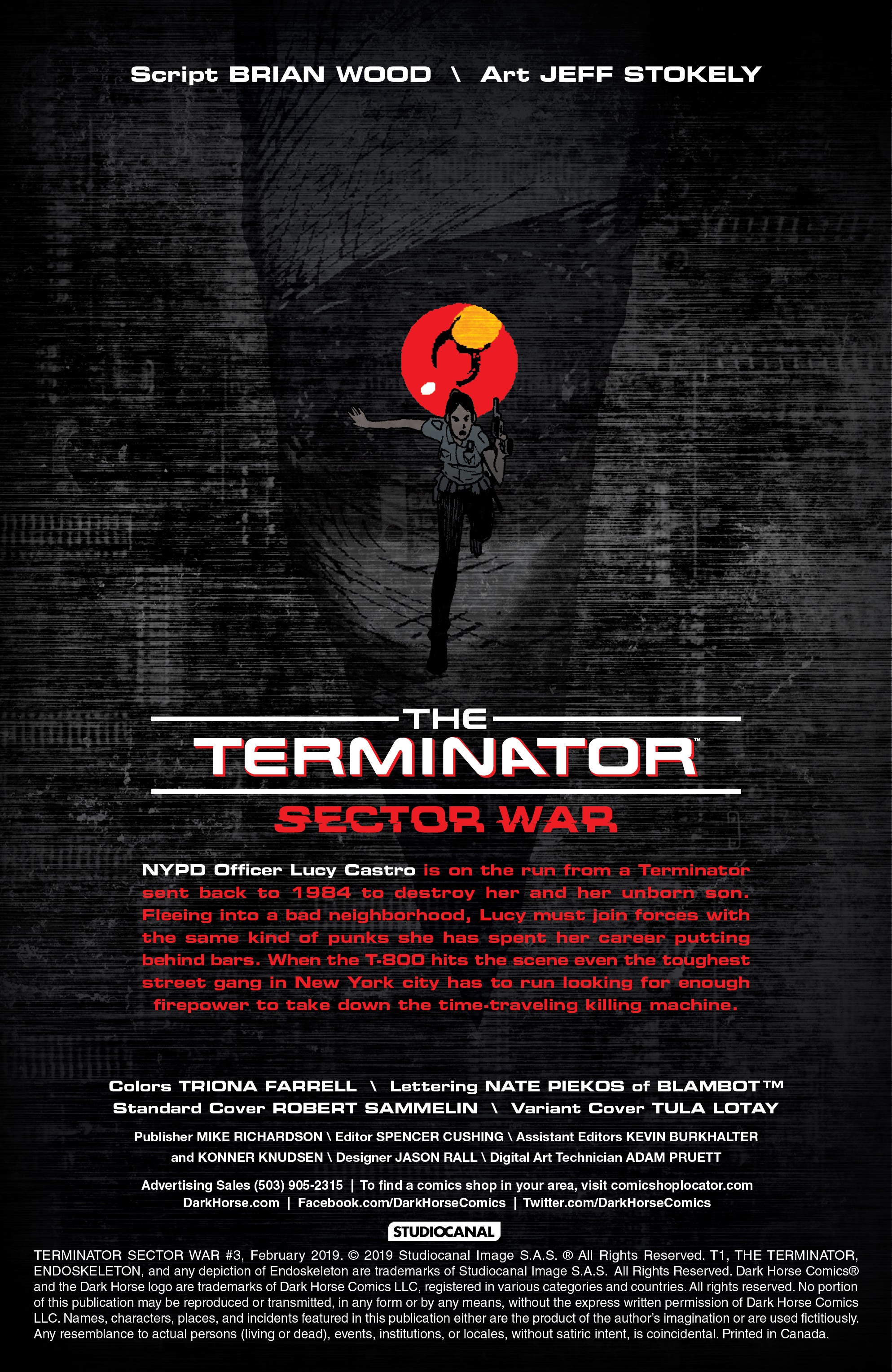 Read online The Terminator: Sector War comic -  Issue #3 - 2