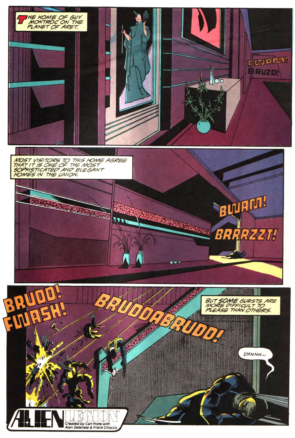Read online Alien Legion (1987) comic -  Issue #8 - 3