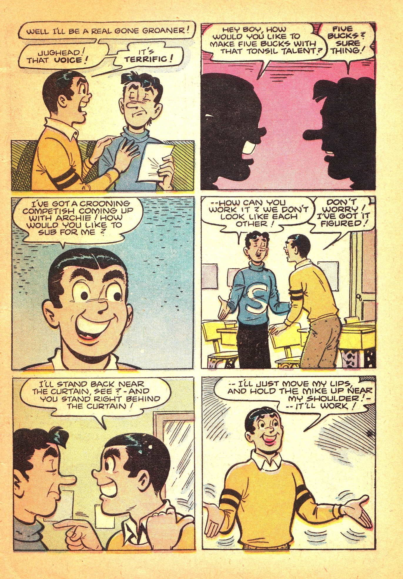 Read online Archie's Pal Jughead comic -  Issue #19 - 6