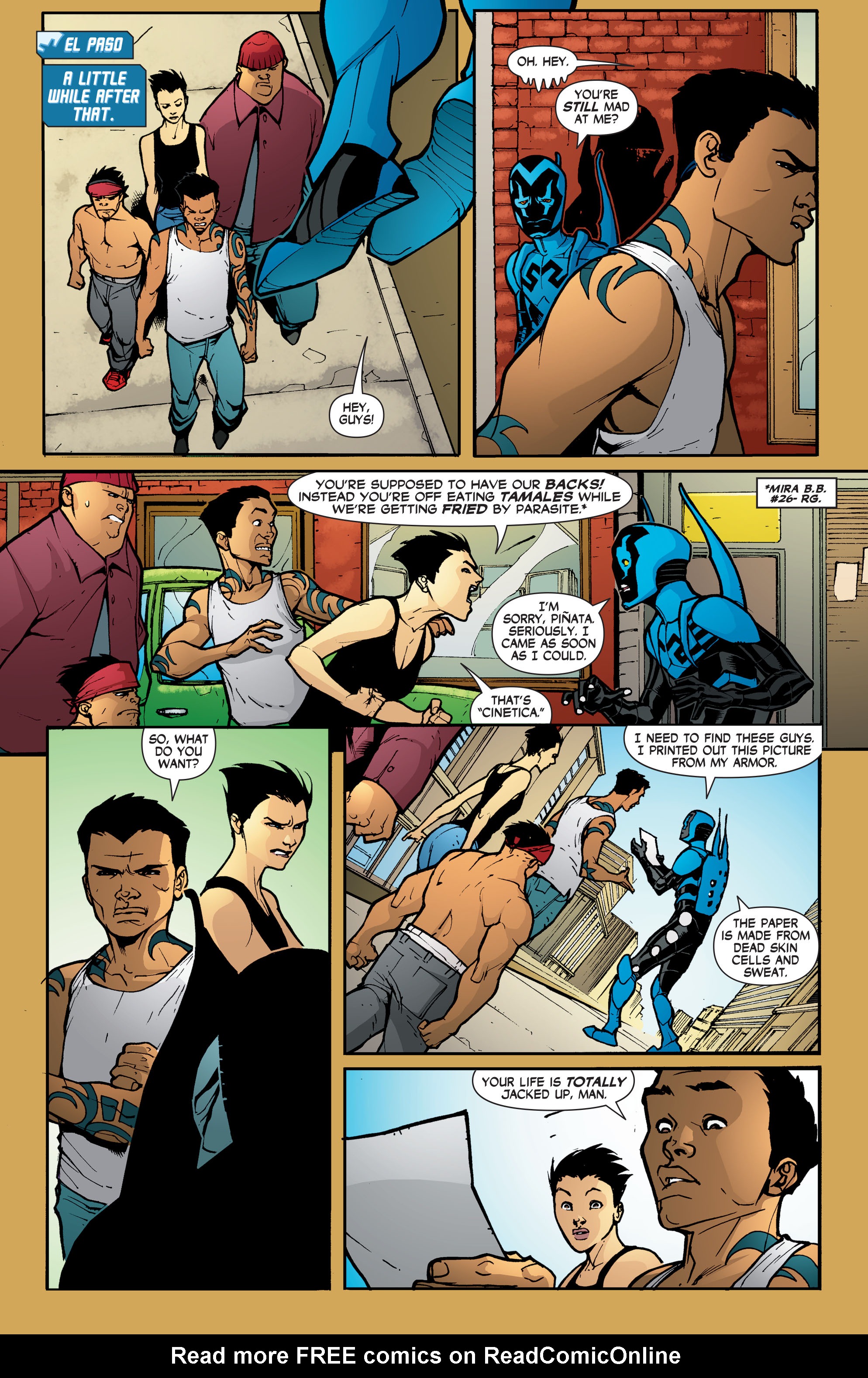 Read online Blue Beetle (2006) comic -  Issue #30 - 9