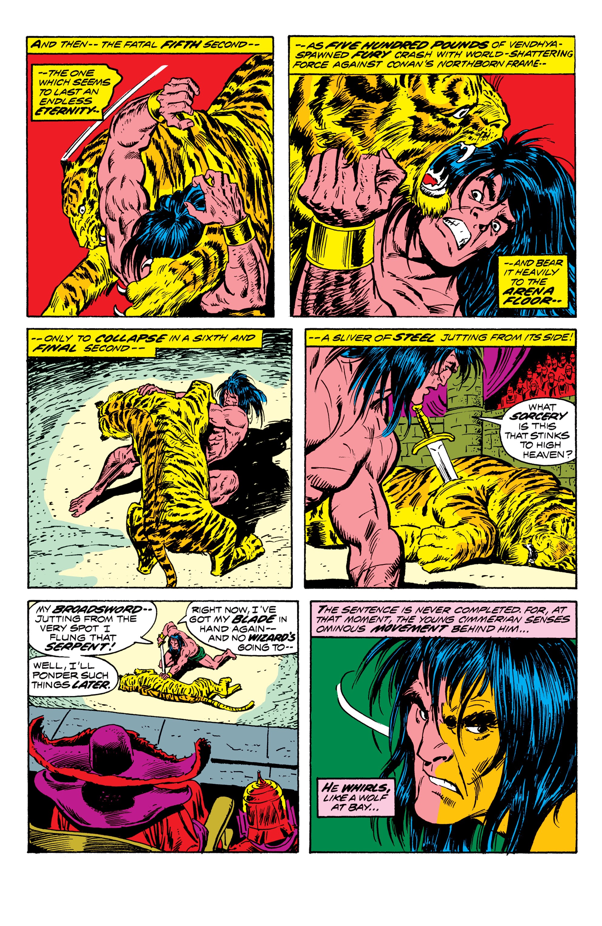 Read online Conan The Barbarian Epic Collection: The Original Marvel Years - The Curse Of The Golden Skull comic -  Issue # TPB (Part 2) - 42