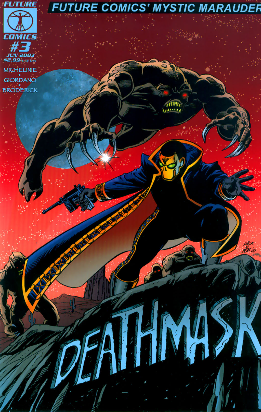 Read online Deathmask comic -  Issue #3 - 1