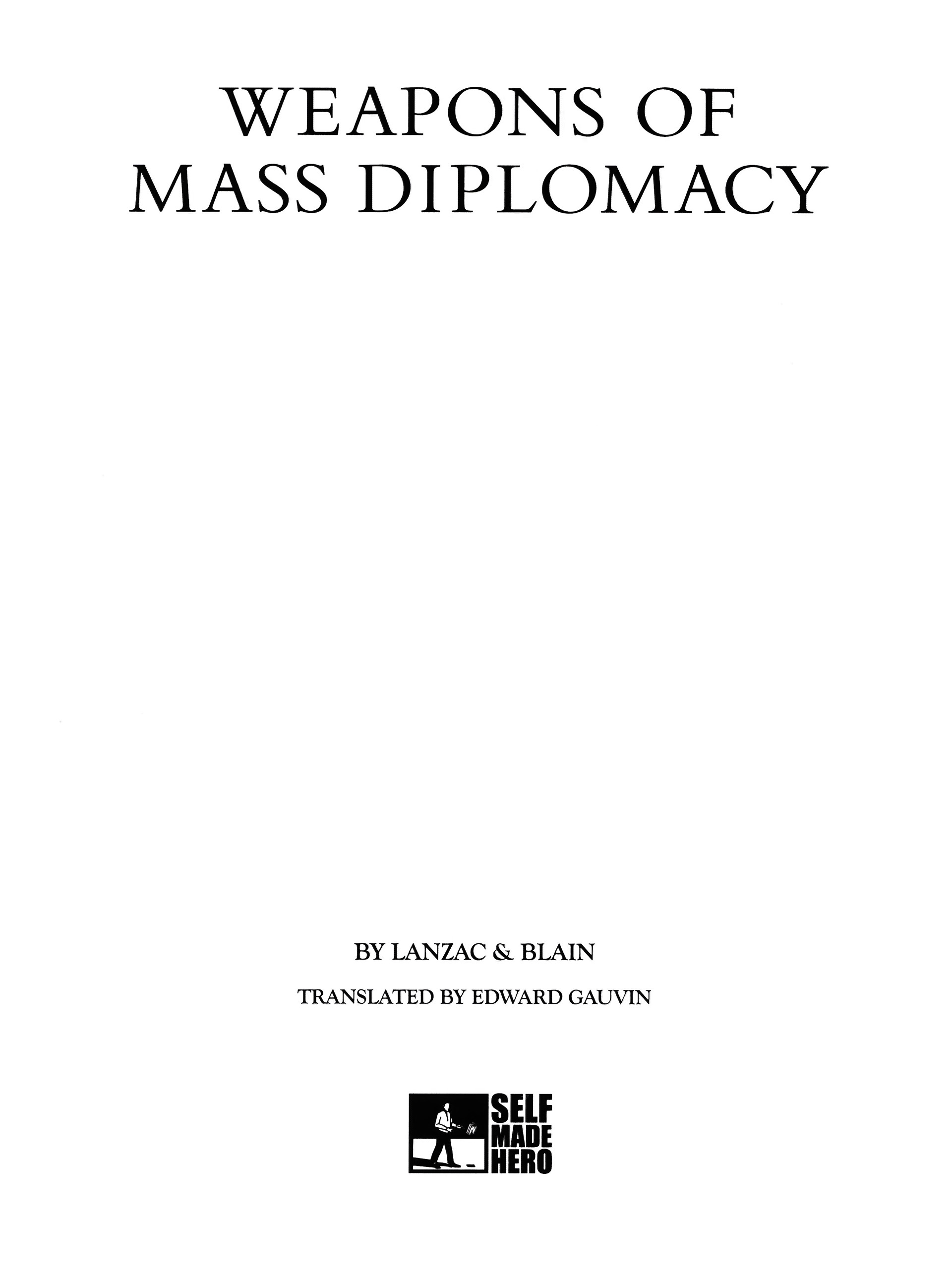 Read online Weapon of Mass Diplomacy comic -  Issue # TPB (Part 1) - 6