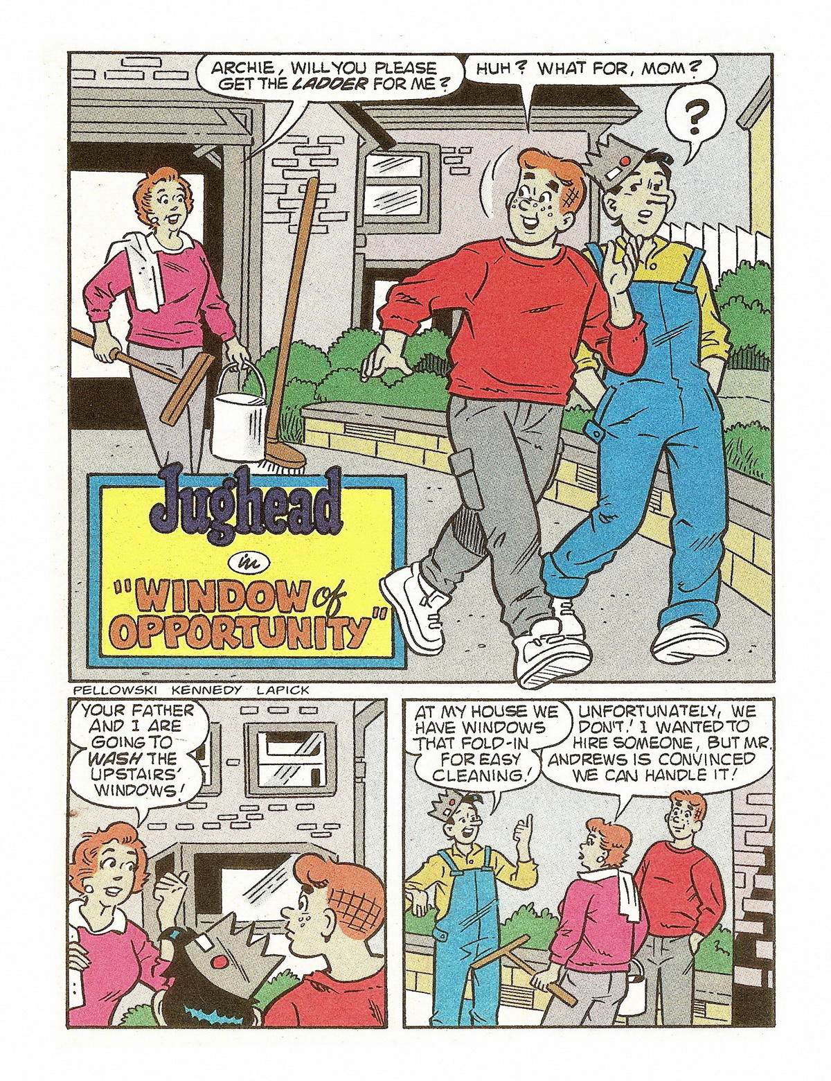 Read online Jughead's Double Digest Magazine comic -  Issue #67 - 138