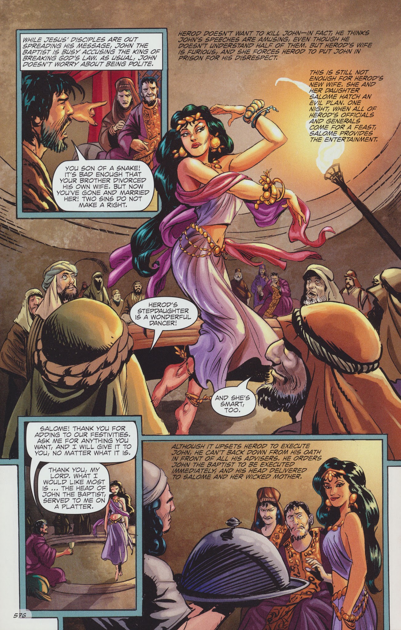 Read online The Action Bible comic -  Issue # TPB 2 - 199