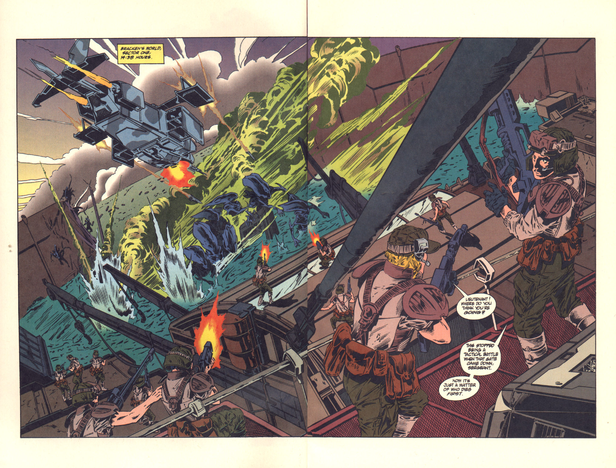 Read online Aliens: Colonial Marines comic -  Issue #6 - 4