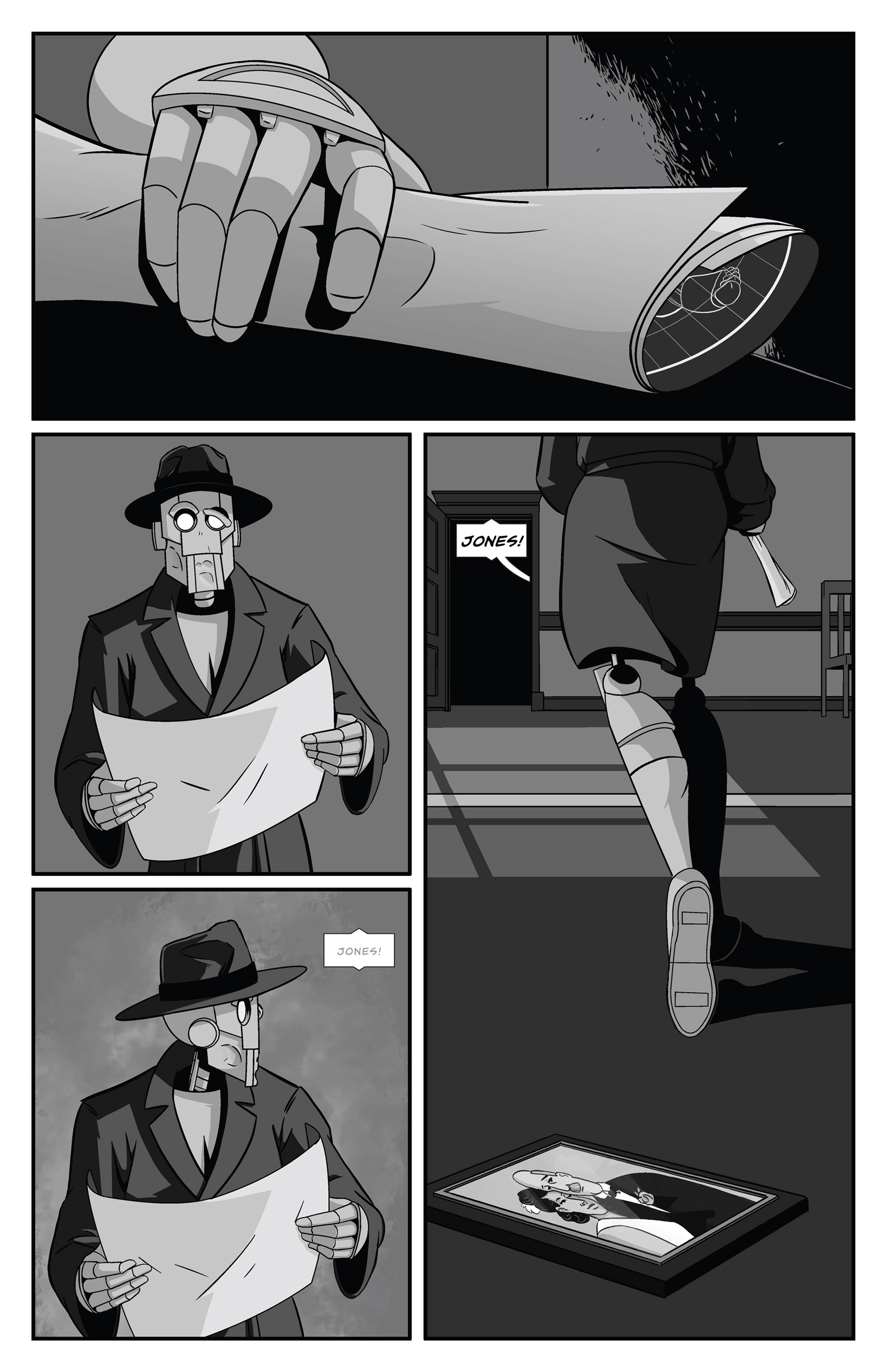 Read online Copernicus Jones: Robot Detective comic -  Issue #4 - 15