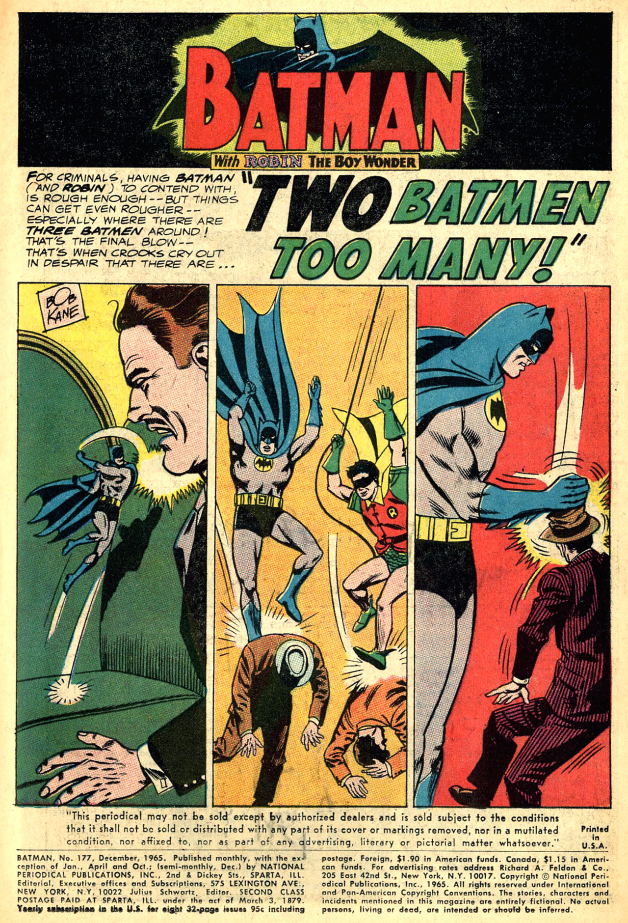 Read online Batman (1940) comic -  Issue #177 - 3
